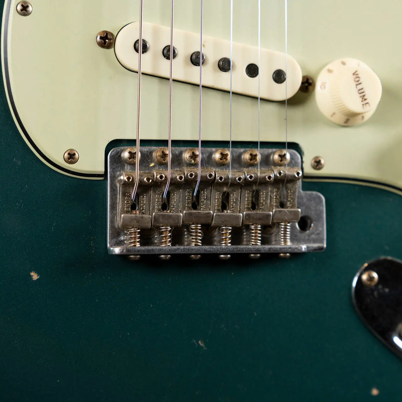 Fender Custom Shop 1962 Stratocaster Relic - Sherwood Green Metallic