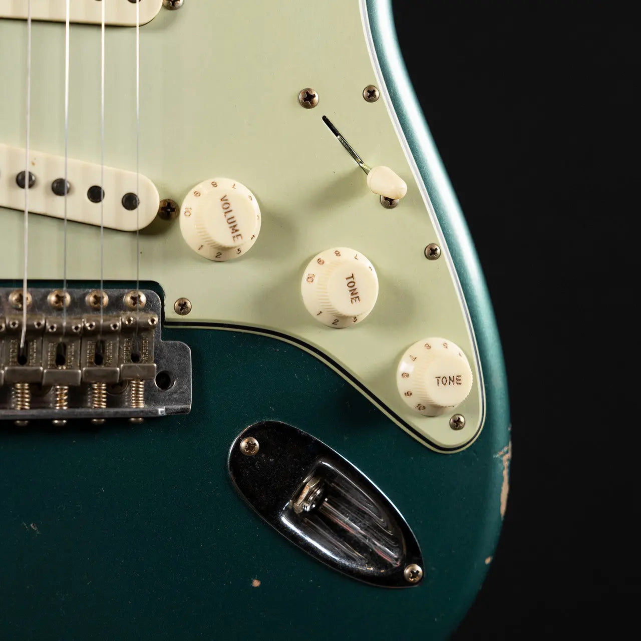 Fender Custom Shop 1962 Stratocaster Relic - Sherwood Green Metallic