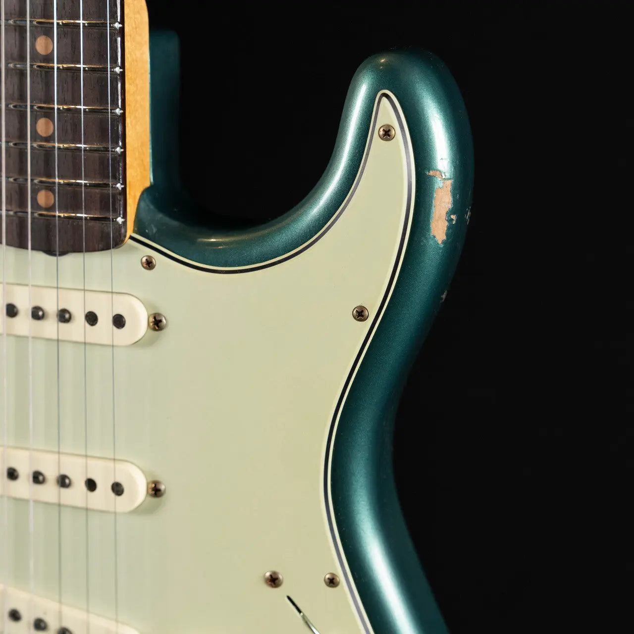 Fender Custom Shop 1962 Stratocaster Relic - Sherwood Green Metallic