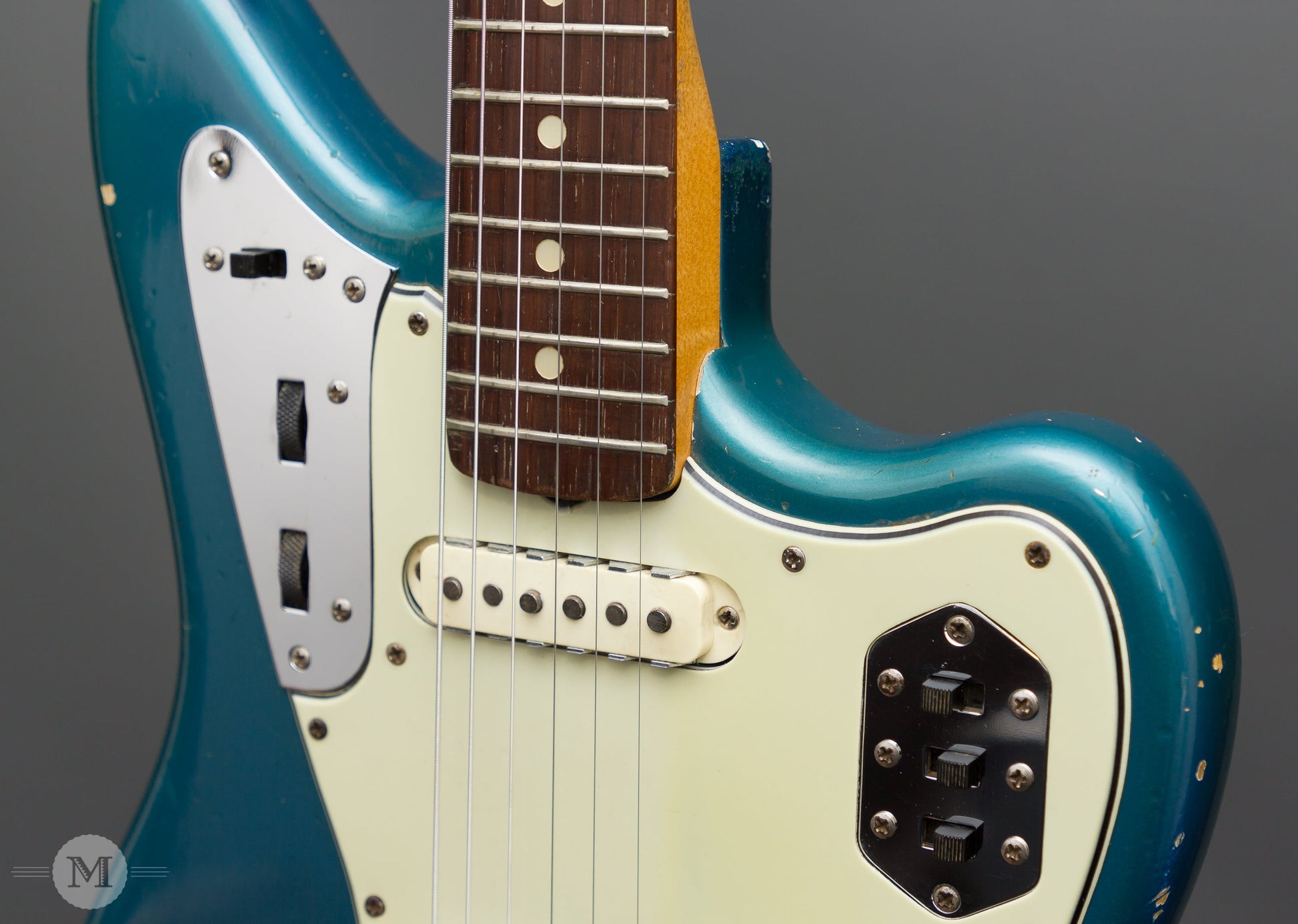 Fender Electric Guitars - 1964 Jaguar - Lake Placid Blue