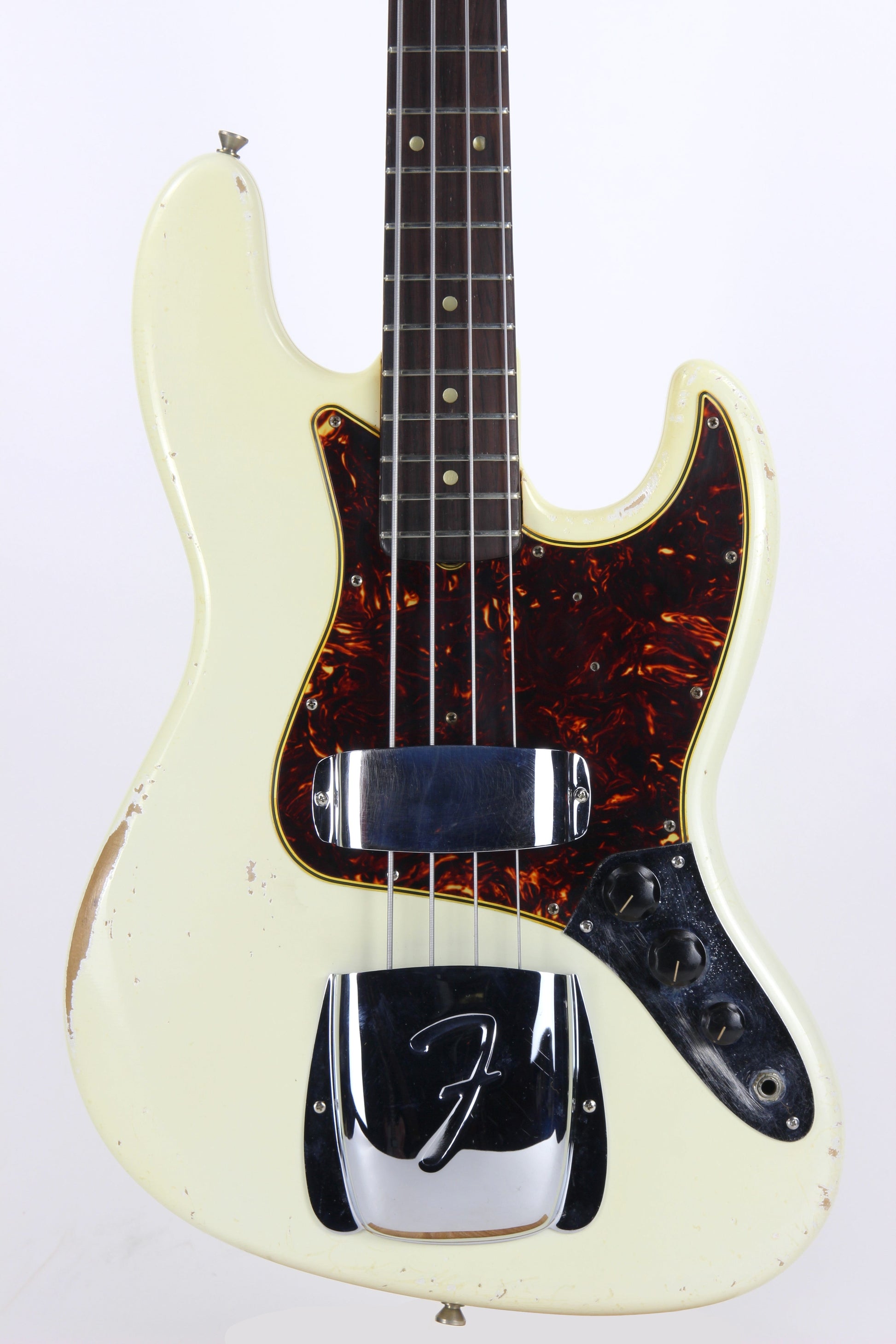 1964 Fender Jazz Bass Olympic White - Matching Headstock, Pre-CBS, Vintage L-Series!