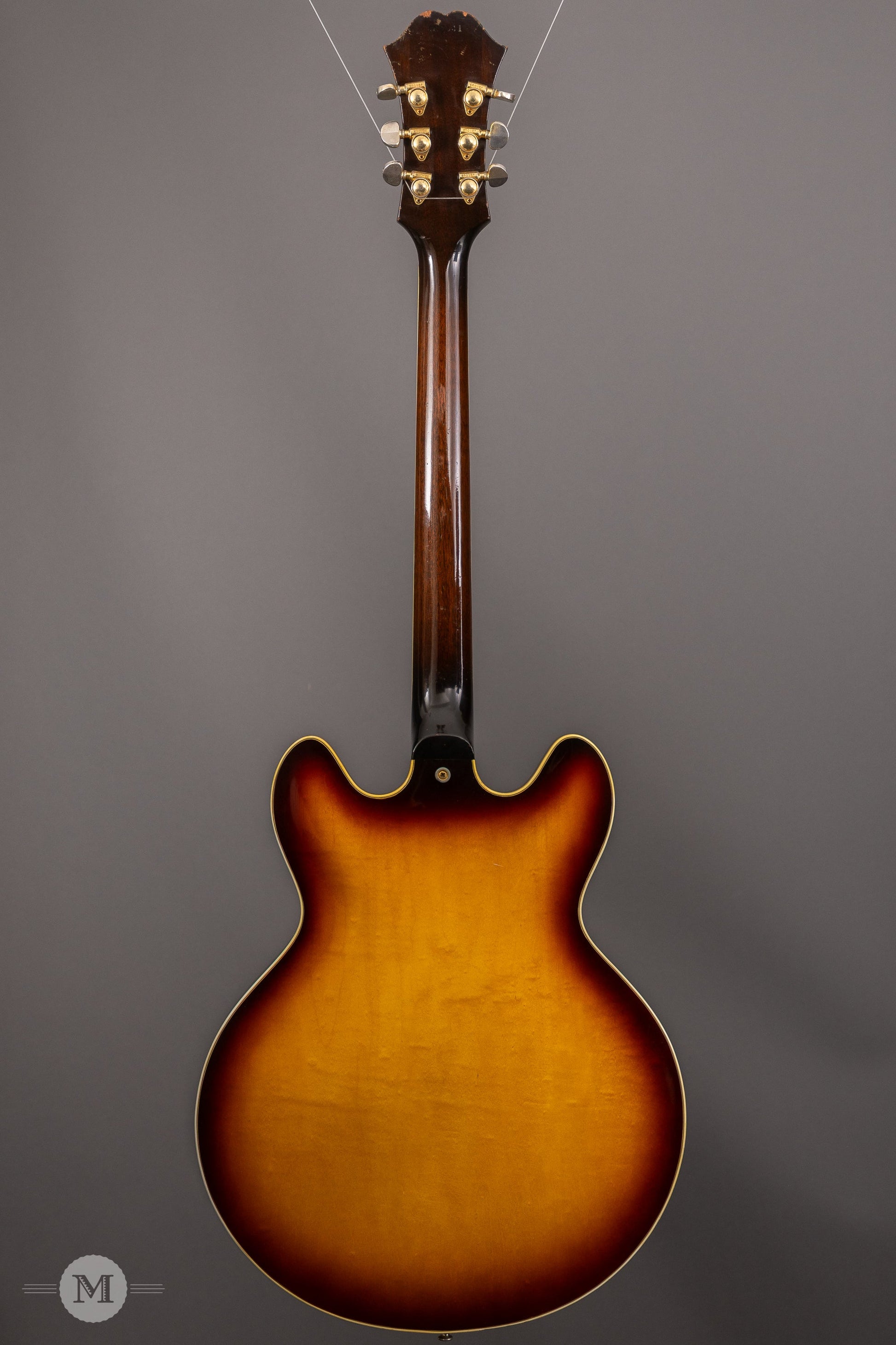 Epiphone Guitars - 1966 E212T Sheraton - Royal Tan Burst - Used