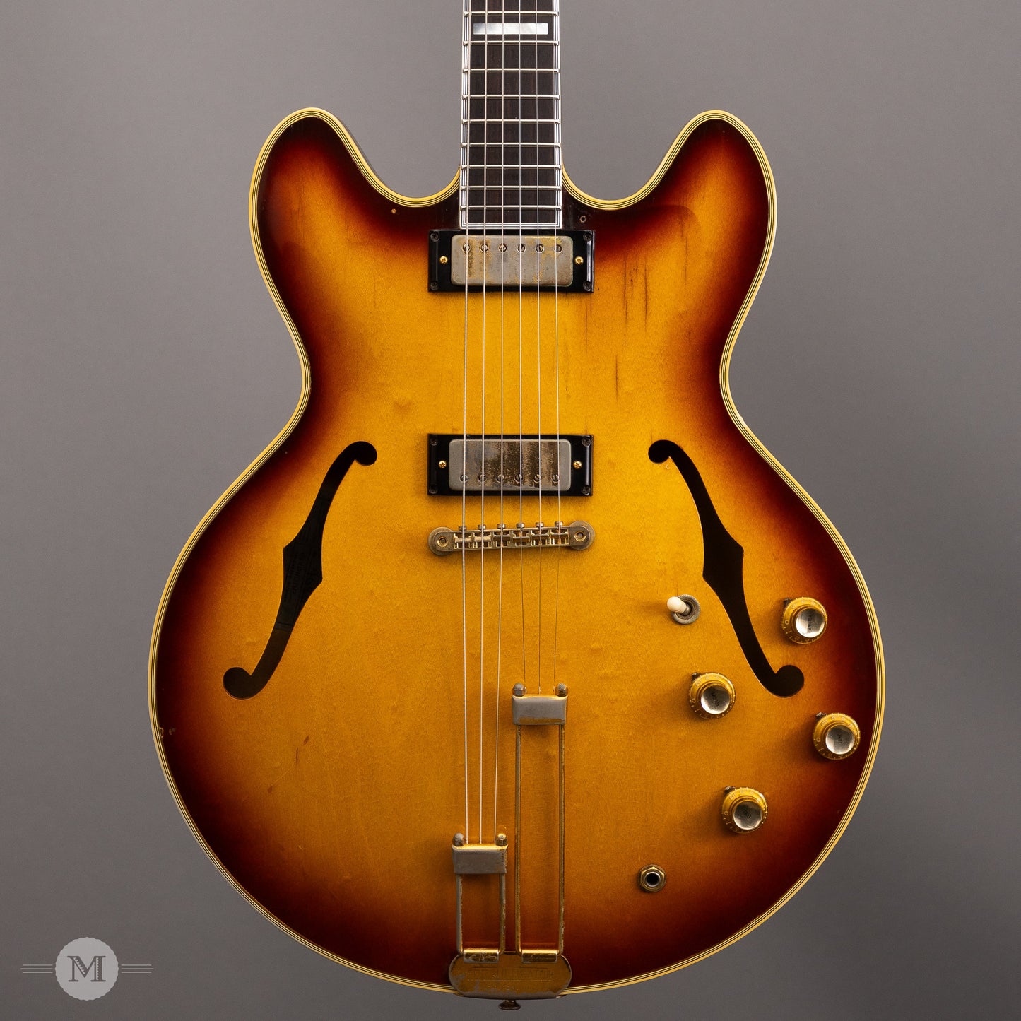 Epiphone Guitars - 1966 E212T Sheraton - Royal Tan Burst - Used