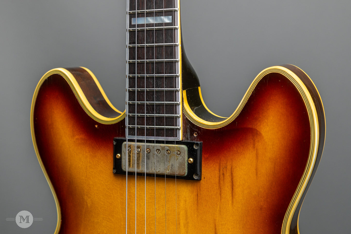 Epiphone Guitars - 1966 E212T Sheraton - Royal Tan Burst - Used