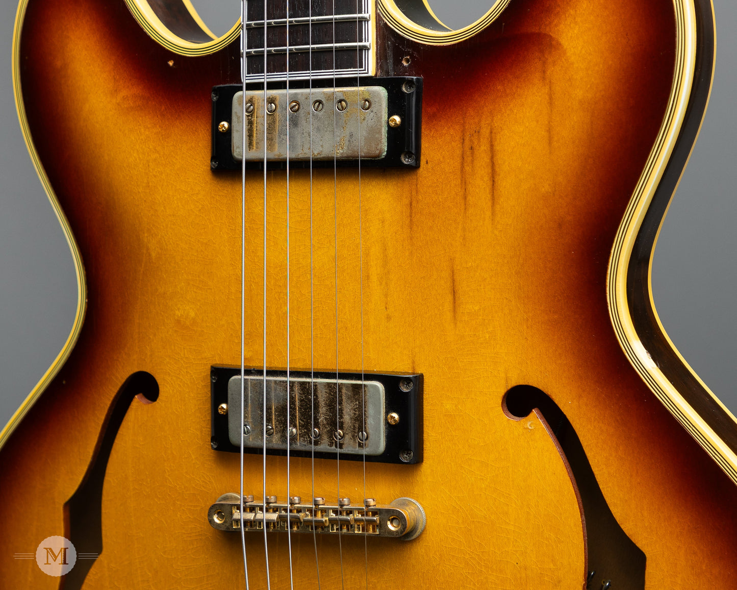 Epiphone Guitars - 1966 E212T Sheraton - Royal Tan Burst - Used