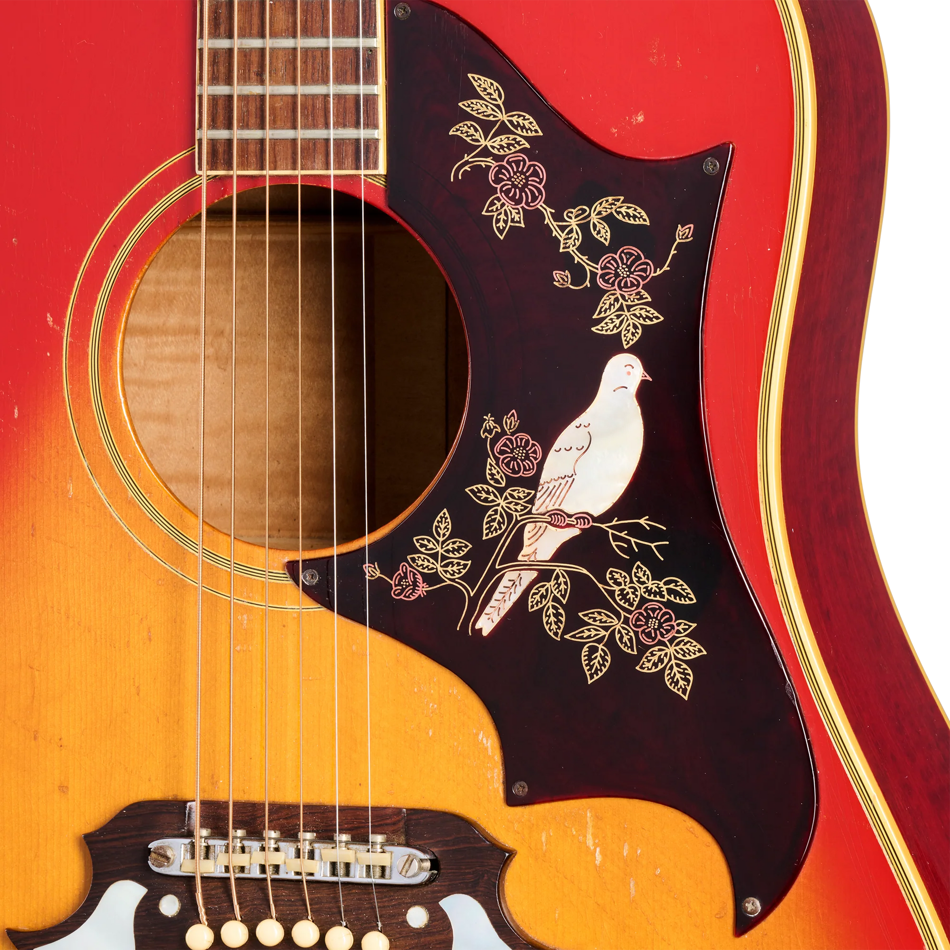 Gibson Certified Vintage 1968 Gibson Dove, Heritage Cherry Sunburst