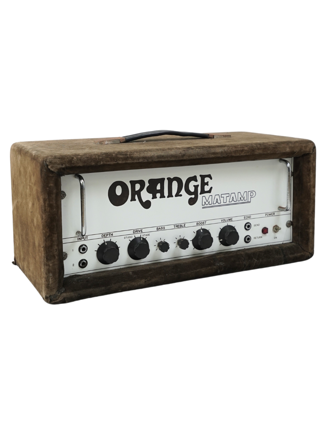 Vintage Orange Matamp 100W Head - UK c.1970