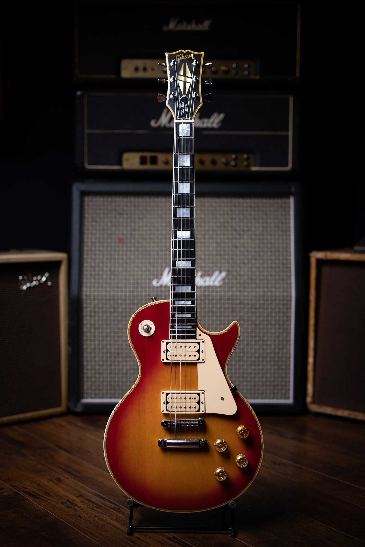 1978 Gibson Les Paul Custom Electric Guitar - Cherry Sunburst