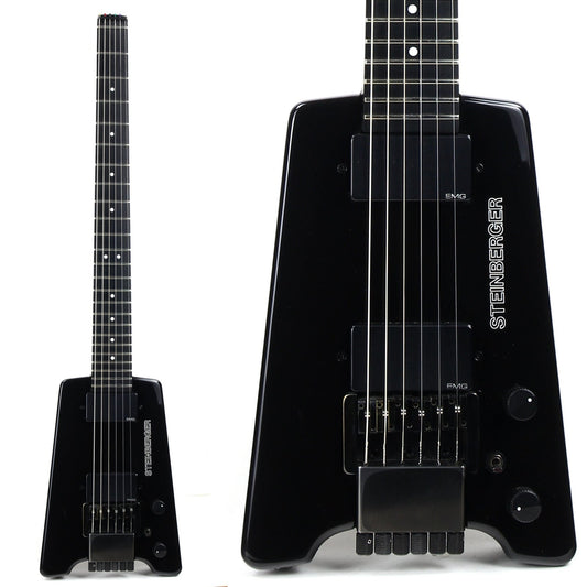 1983 Steinberger GL2 Hardtail Pre-Production Prototype Black | Restored by Jeff Babicz