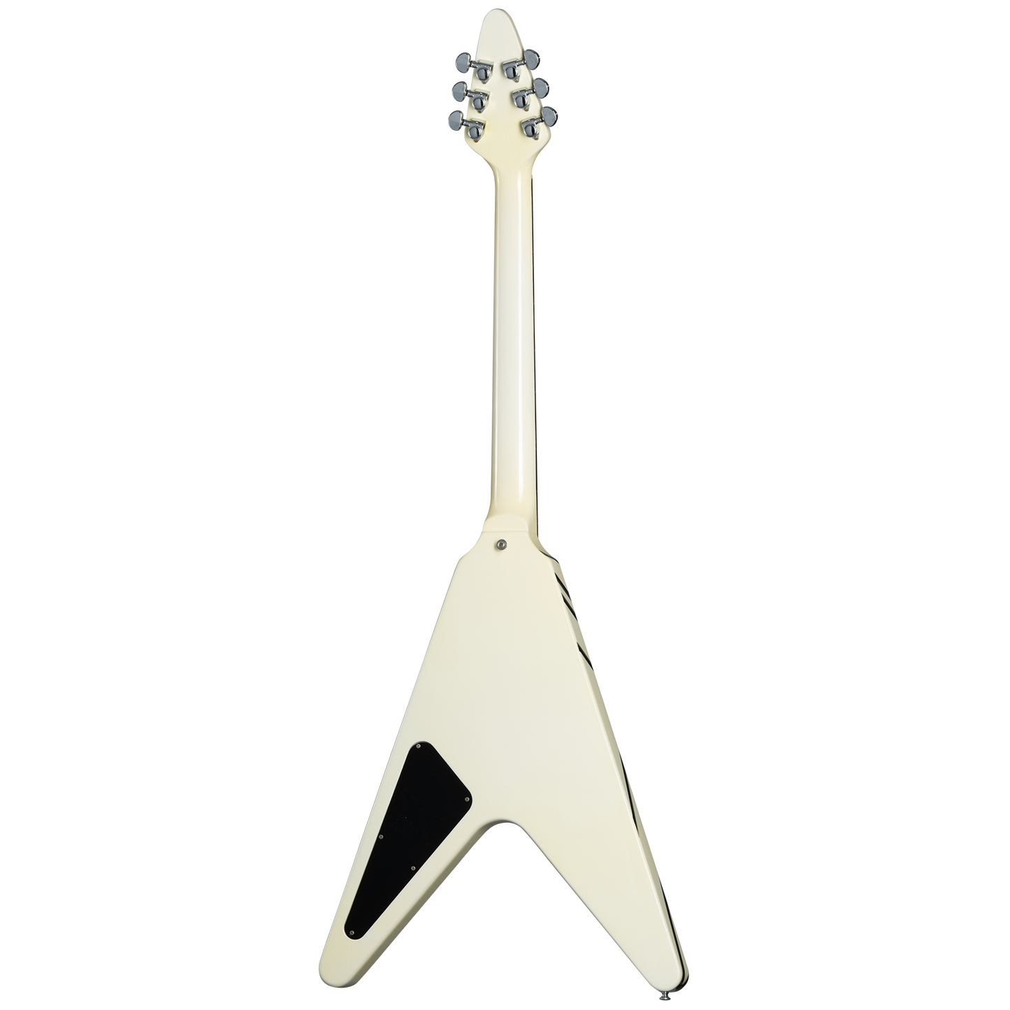 Gibson Certified Vintage 1985 Gibson Designer Series Custom Graphics Flying V, Alpine White with Style 30 Graphic