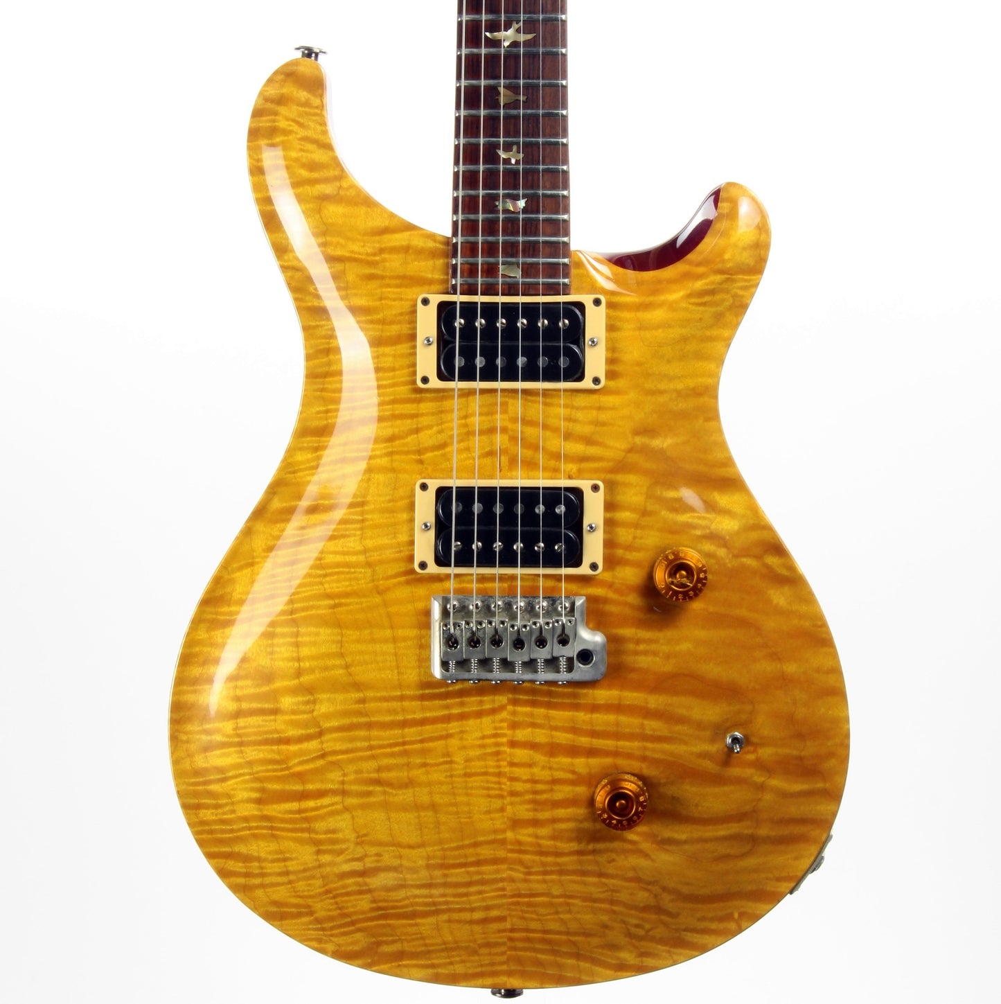 1989 PRS Custom 24 KILLER 10-Top BRAZILIAN ROSEWOOD Paul Reed Smith - Vintage Yellow 1980's