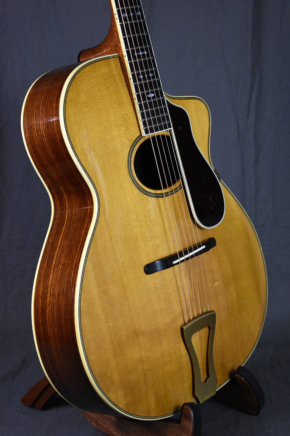 1993 D.W. Stevens “Prototype” Oval-hole Archtop