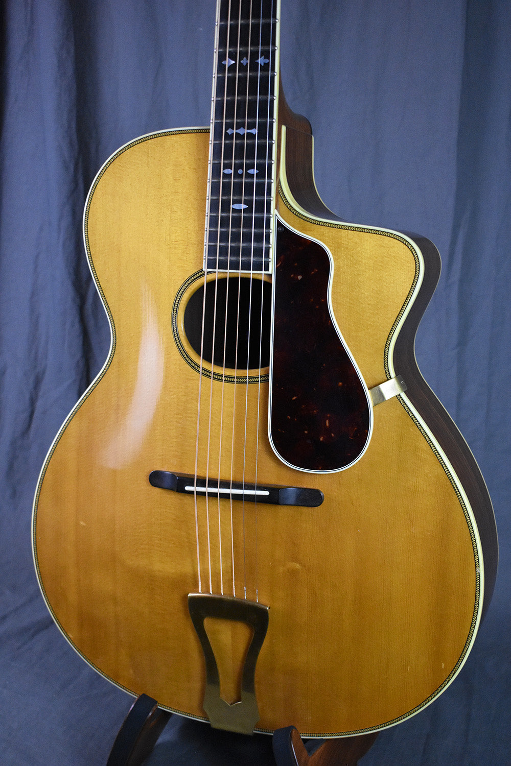 1993 D.W. Stevens “Prototype” Oval-hole Archtop