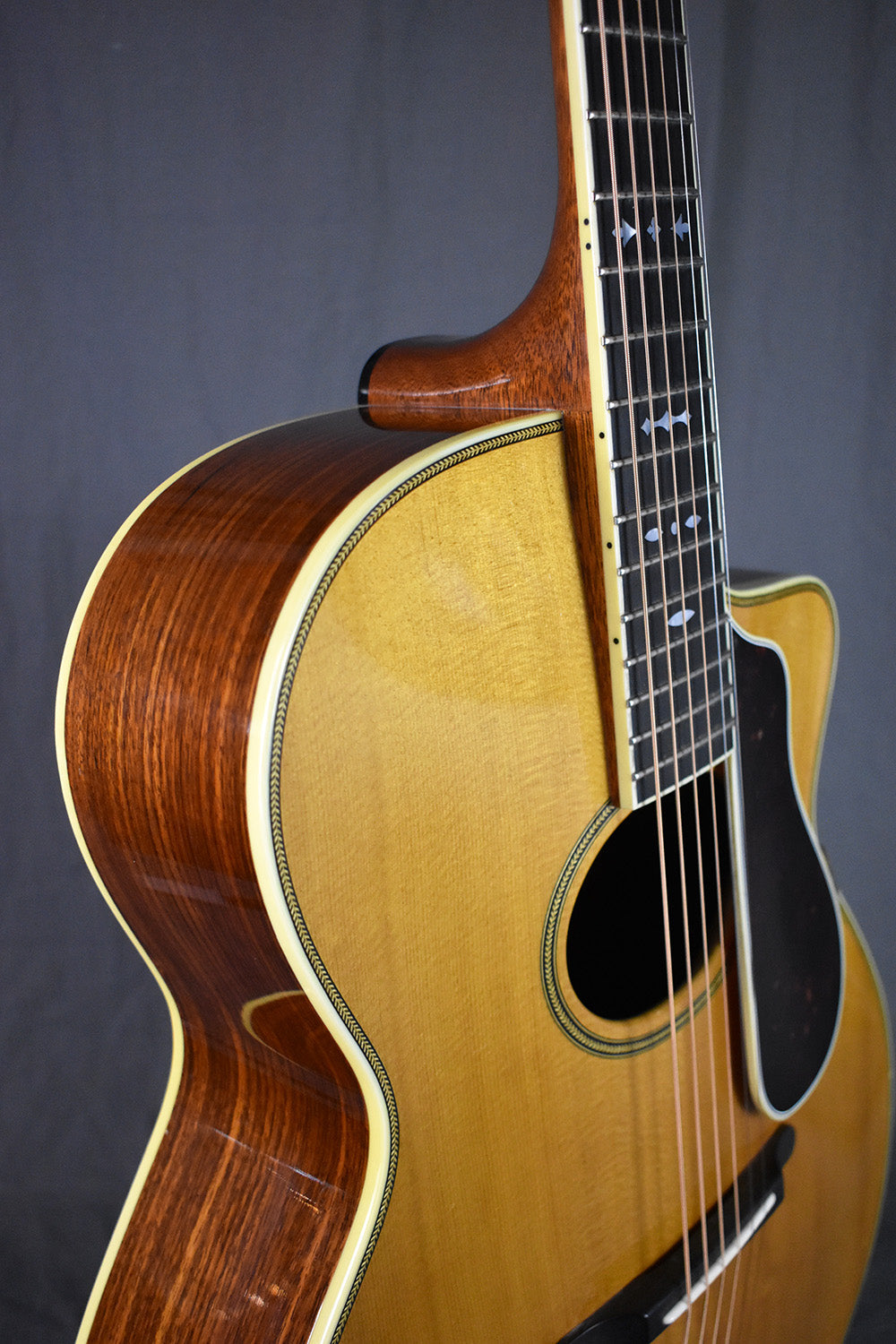 1993 D.W. Stevens “Prototype” Oval-hole Archtop