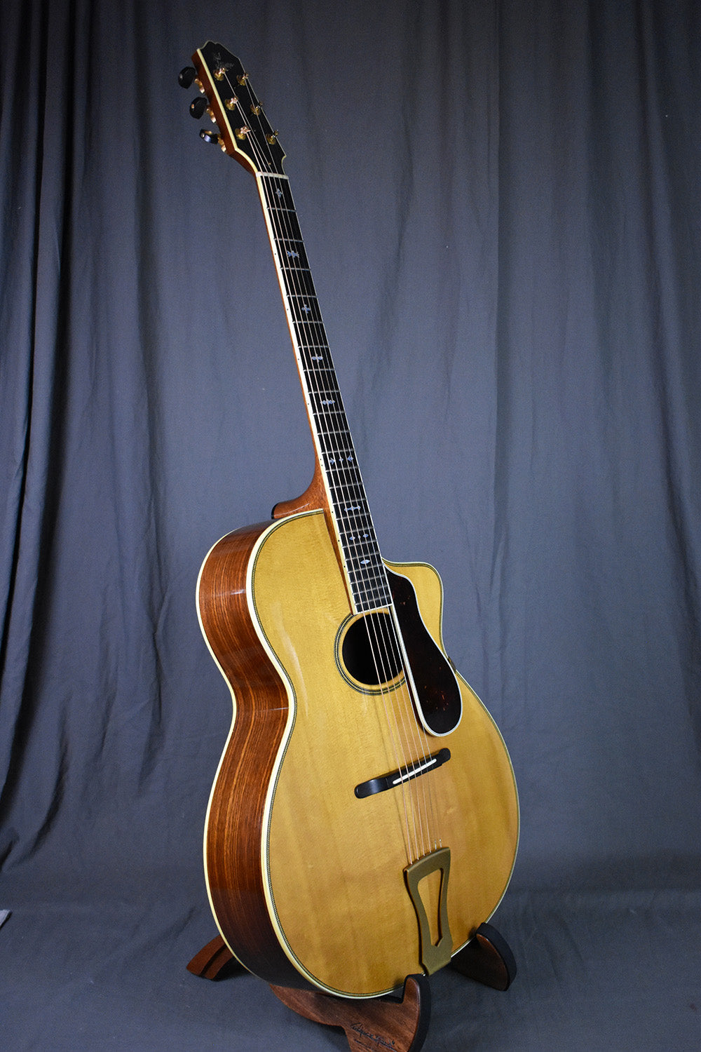 1993 D.W. Stevens “Prototype” Oval-hole Archtop