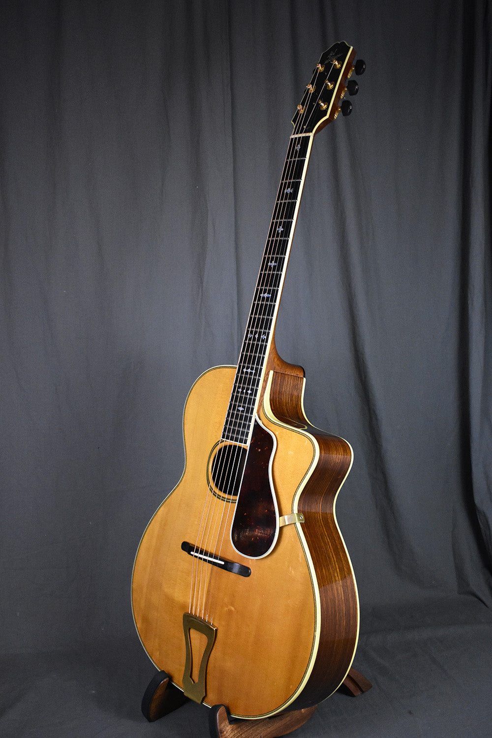 1993 D.W. Stevens “Prototype” Oval-hole Archtop
