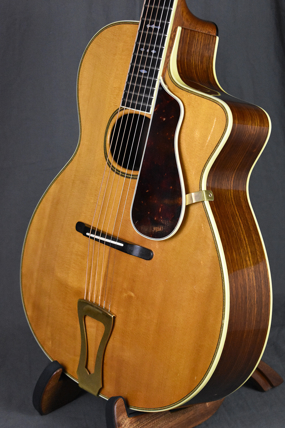 1993 D.W. Stevens “Prototype” Oval-hole Archtop