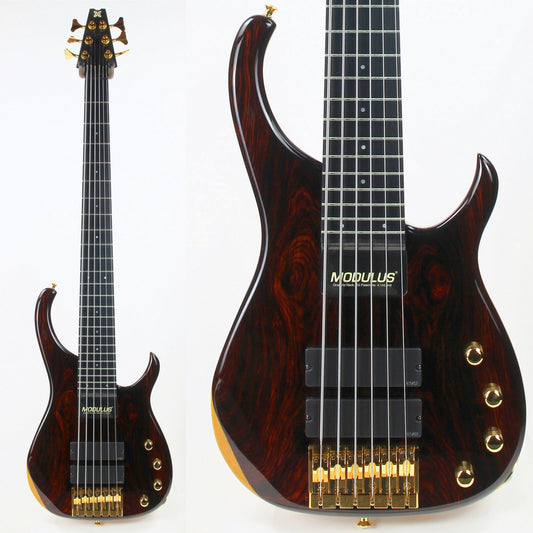 MINT! 1994 Modulus BSQ6XL-SS Quantum 6 String Sweet Spot Standard Bass Q6 | Cocobolo Top Carbon Fiber spi