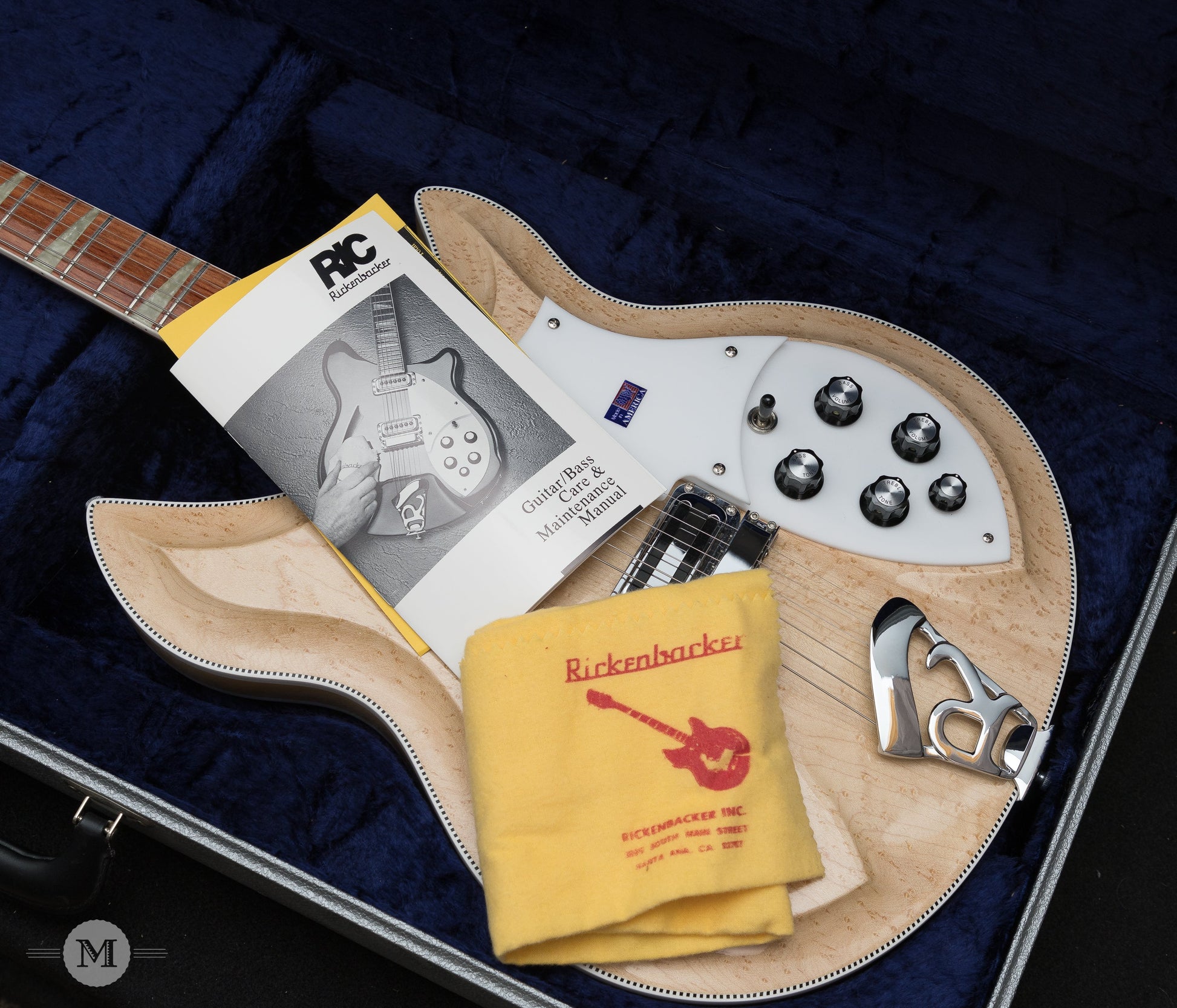 Rickenbacker Electric Guitars - 1995 381/V69 - Mapleglo - Used