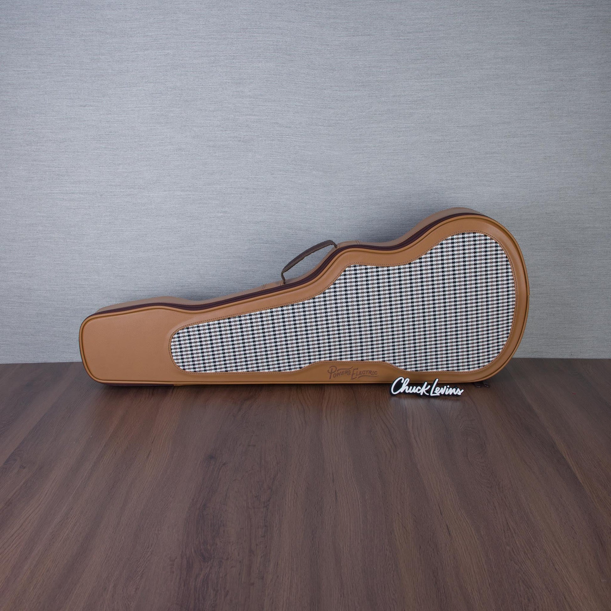 Powers Electric A-Type Electric Guitar - Pale Ale - #B130