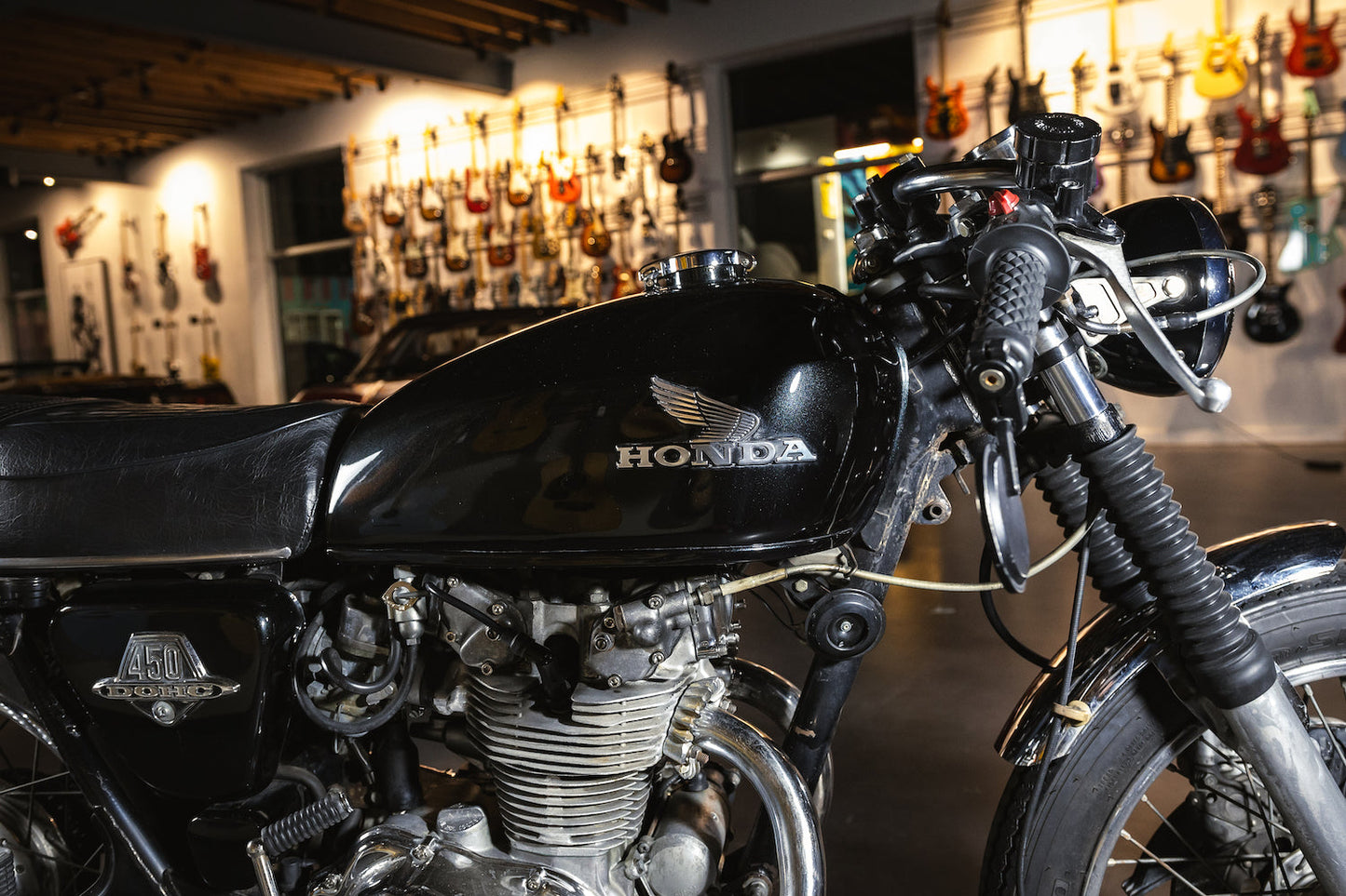 1972 Honda CB450 - Black