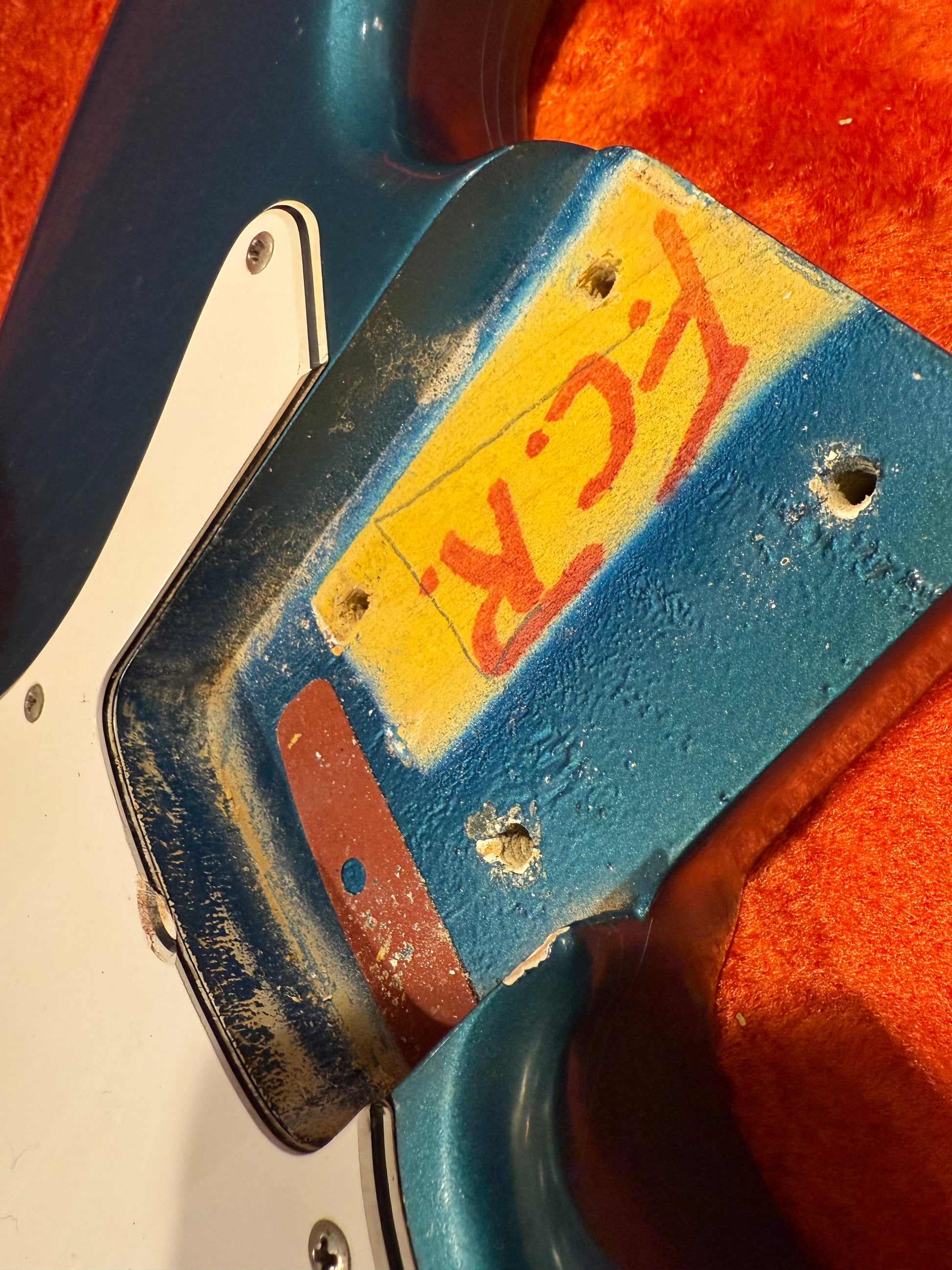 1965 Fender Jazz Bass Custom Color LAKE PLACID BLUE w Original Case L-Series, Padauk Board, BOOK PIECE!
