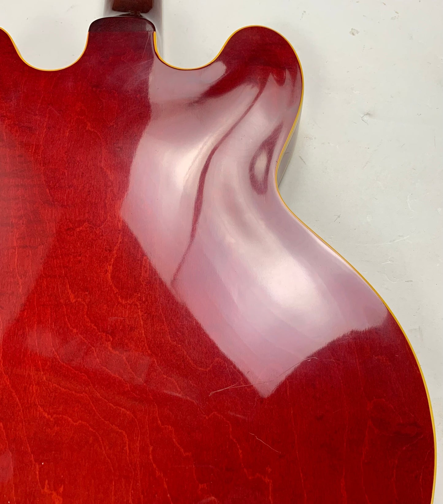 1963 Gibson ES-330TDC Cherry FACTORY BIGSBY w Original Hard Case Exceptionally Clean Vintage Guitar!
