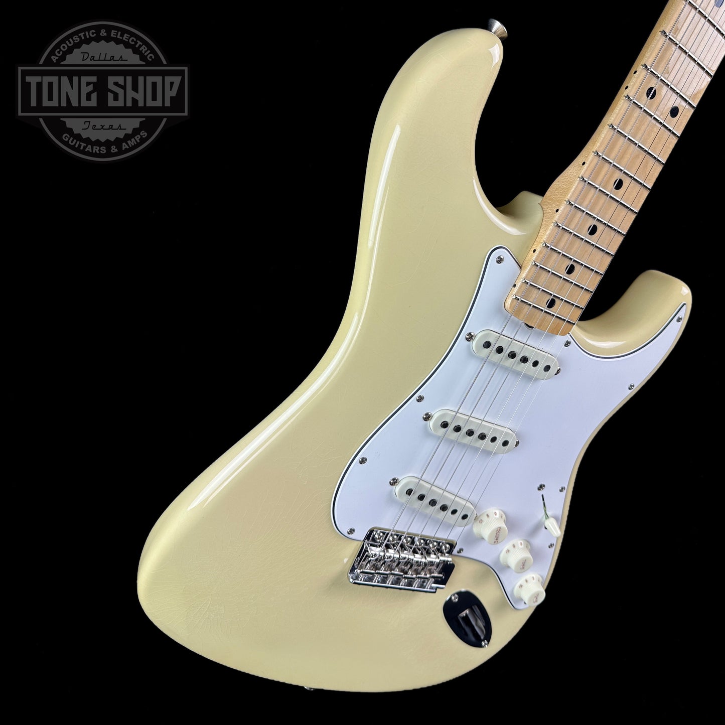 Fender Custom Shop 1968 Stratocaster DLX Closet Classic Maple Neck Aged Vintage White w/case CZ578539