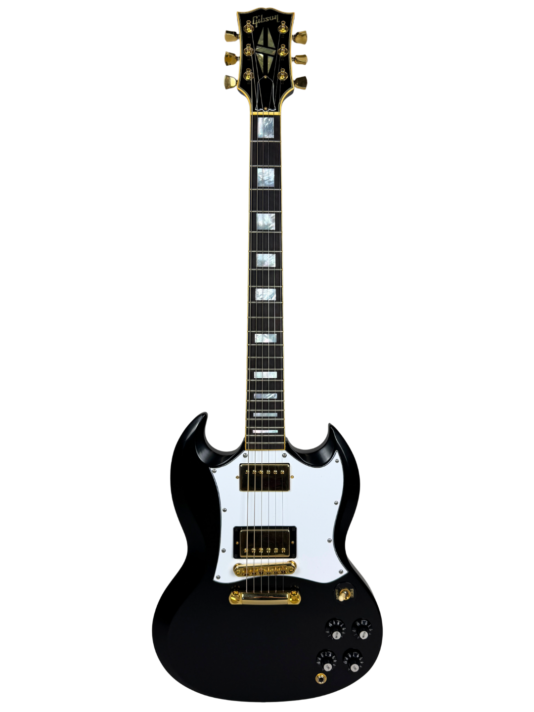 SOLD - Gibson Custom Shop SG Custom with 'Back in Black' Upgrades - USA 2022