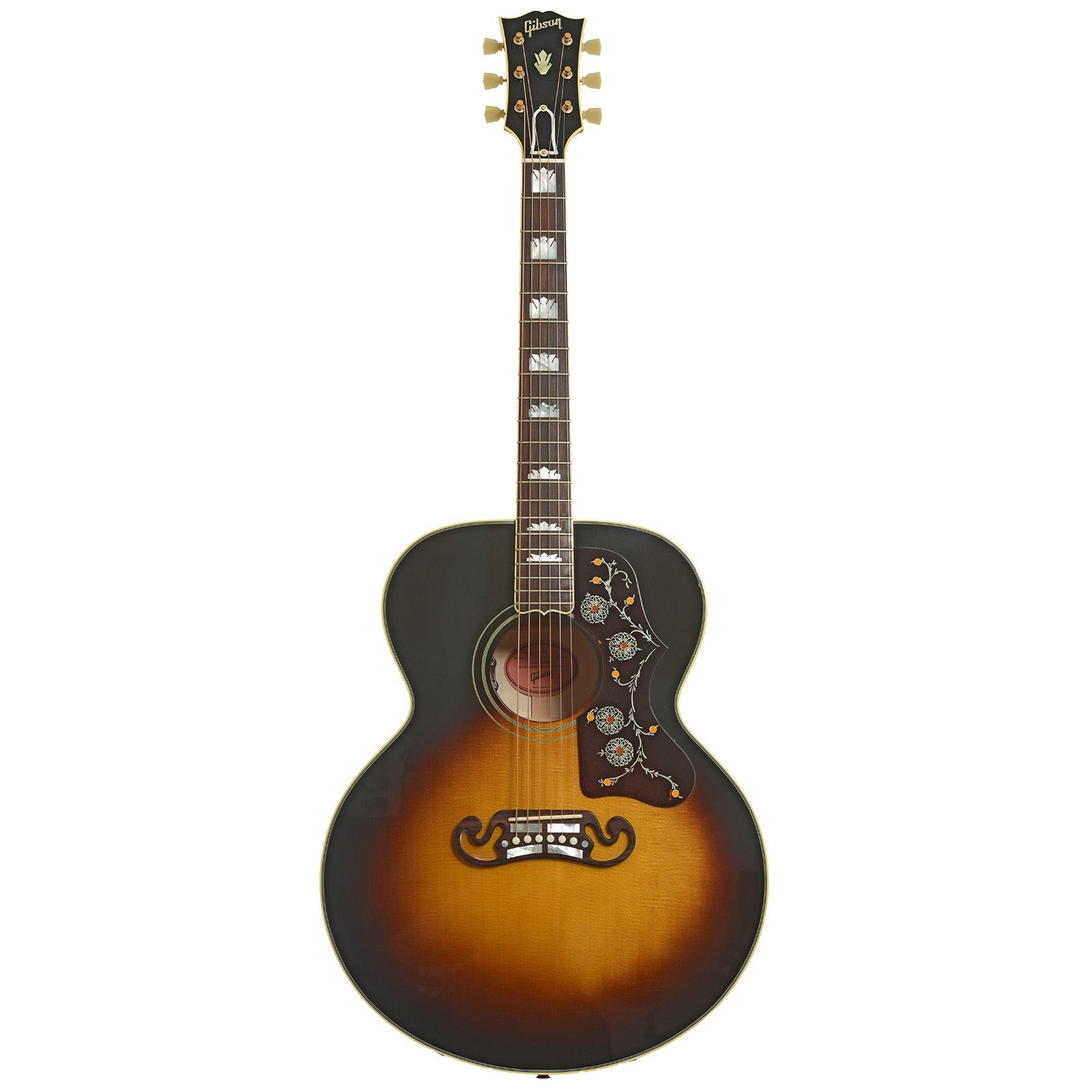 Gibson SJ-200 Original Acoustic Guitar & Case, Vintage Sunburst