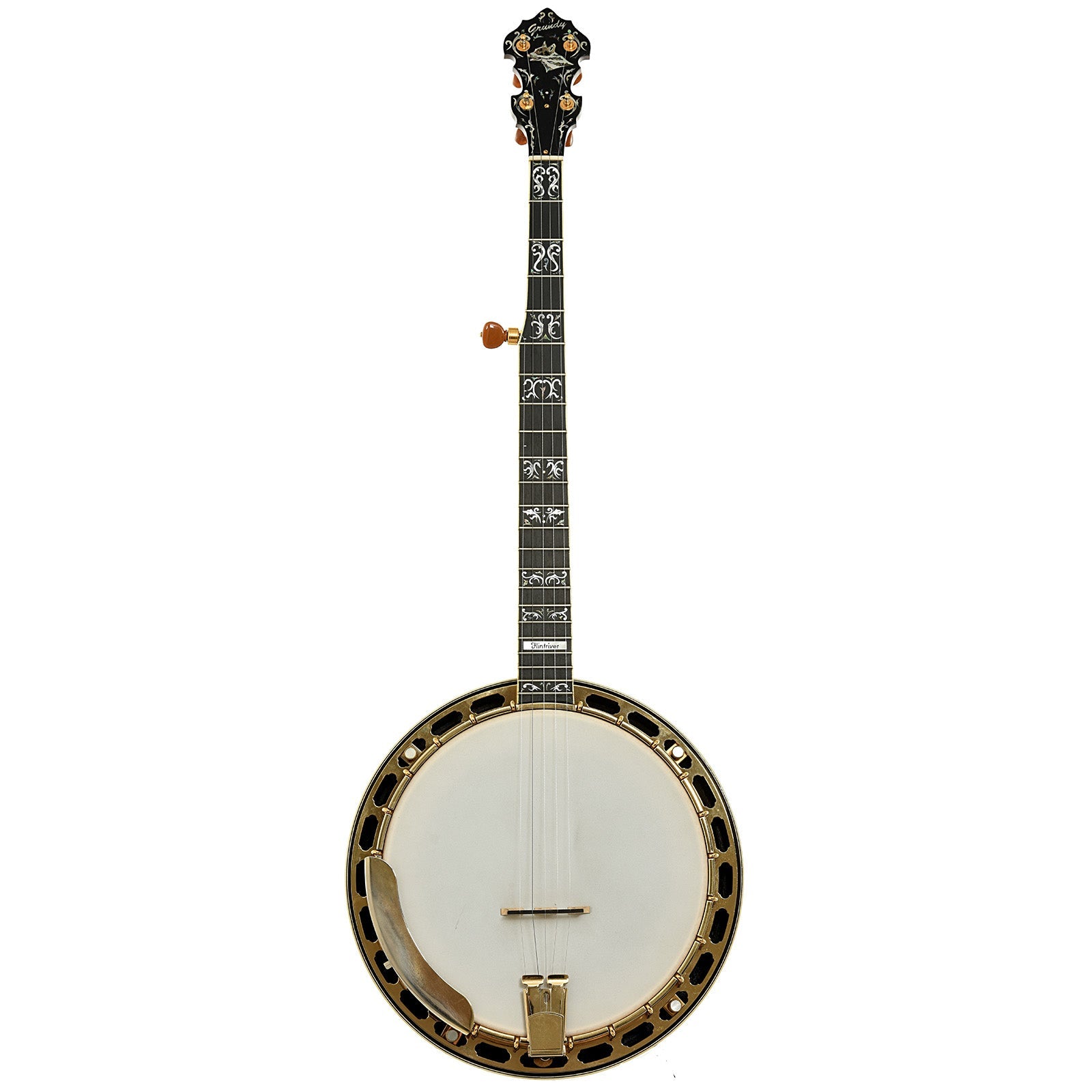 Grundy Flintriver "Blue Heeler" Custom Resonator Banjo (2010)