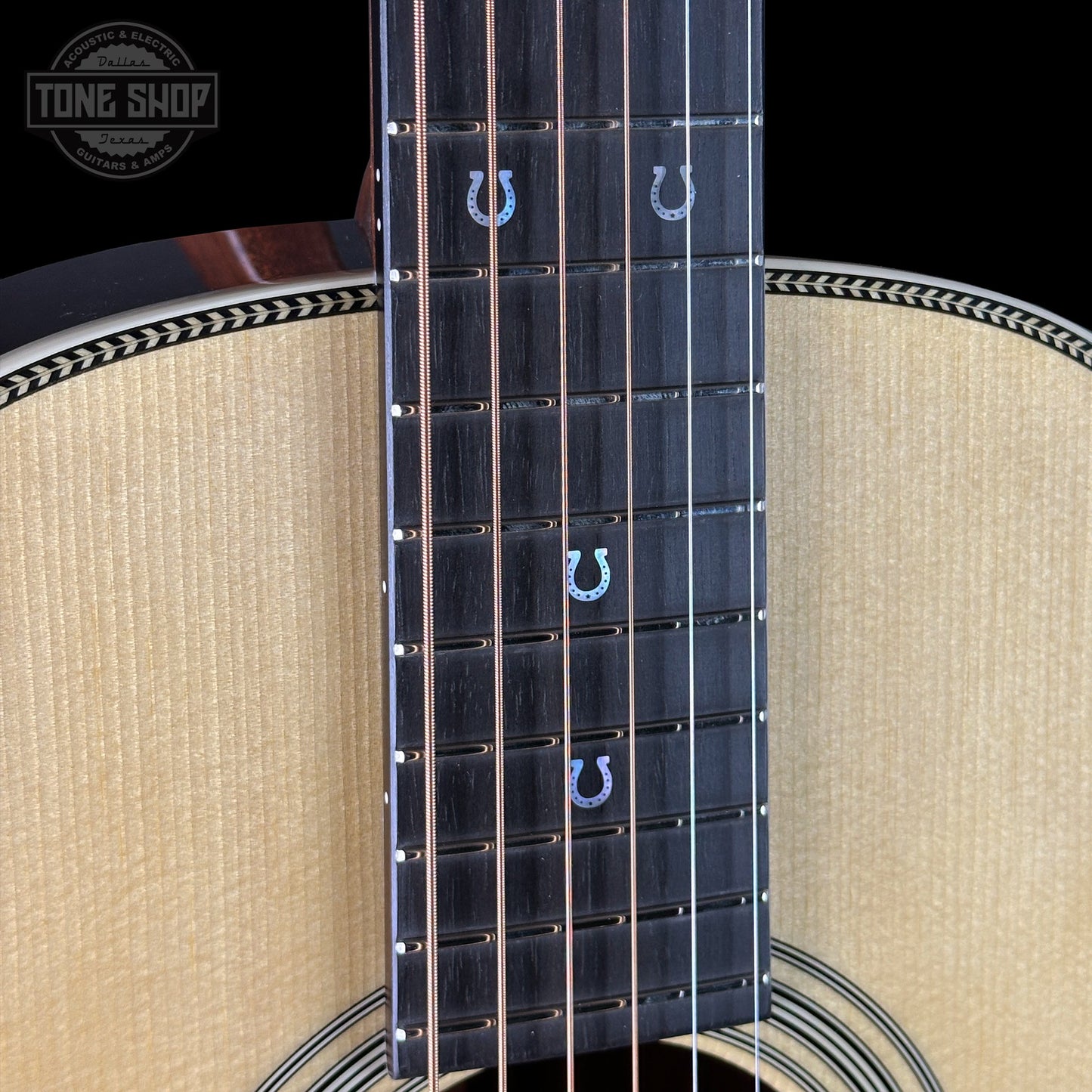 Used Martin Custom Shop 00-12F 28 Style Italian Alpine Spruce / EIR Custom Cowboy Motif Inlay w/case TSU24005