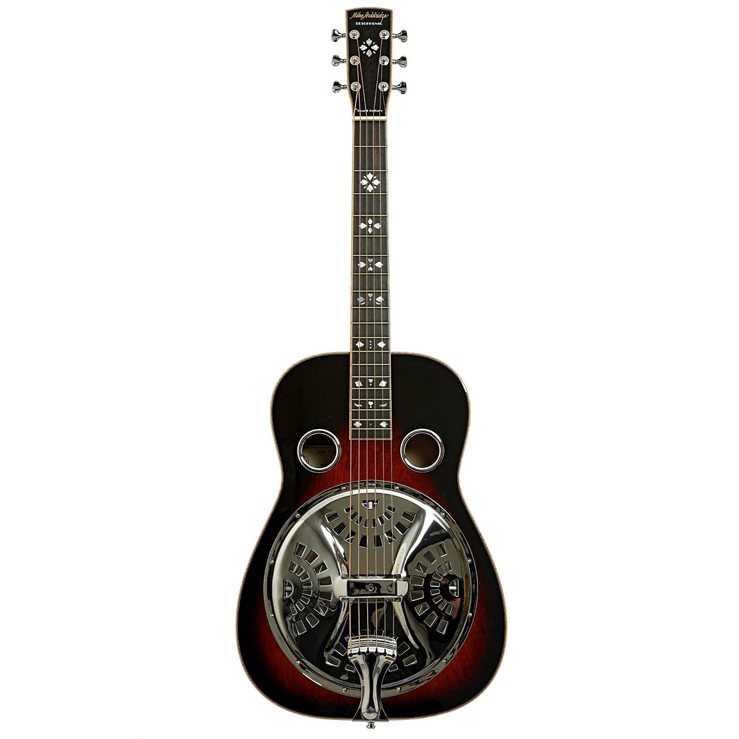 Beard "Mike Auldridge" MA-6 Squareneck Resonator Guitar, Scarlet Sunburst