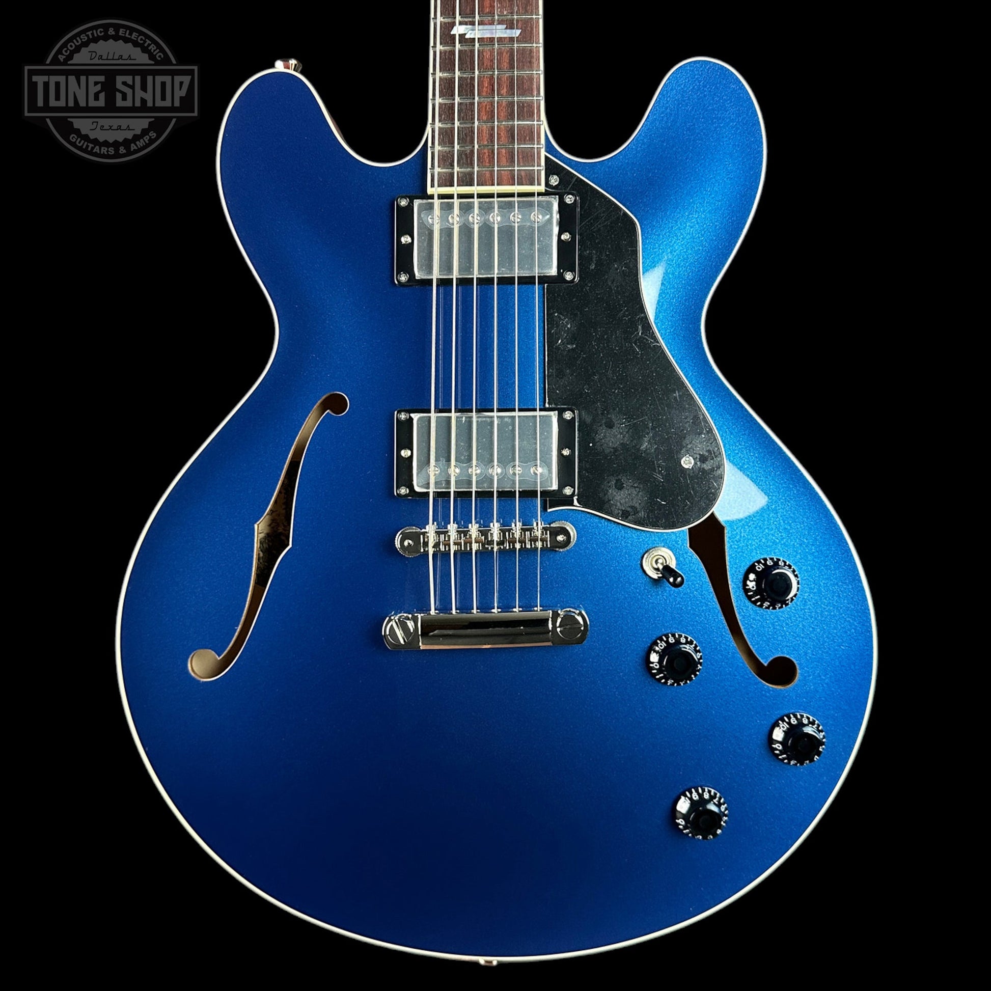 Collings I35-LC Pelham Blue Top Parallelograms w/Case 262630