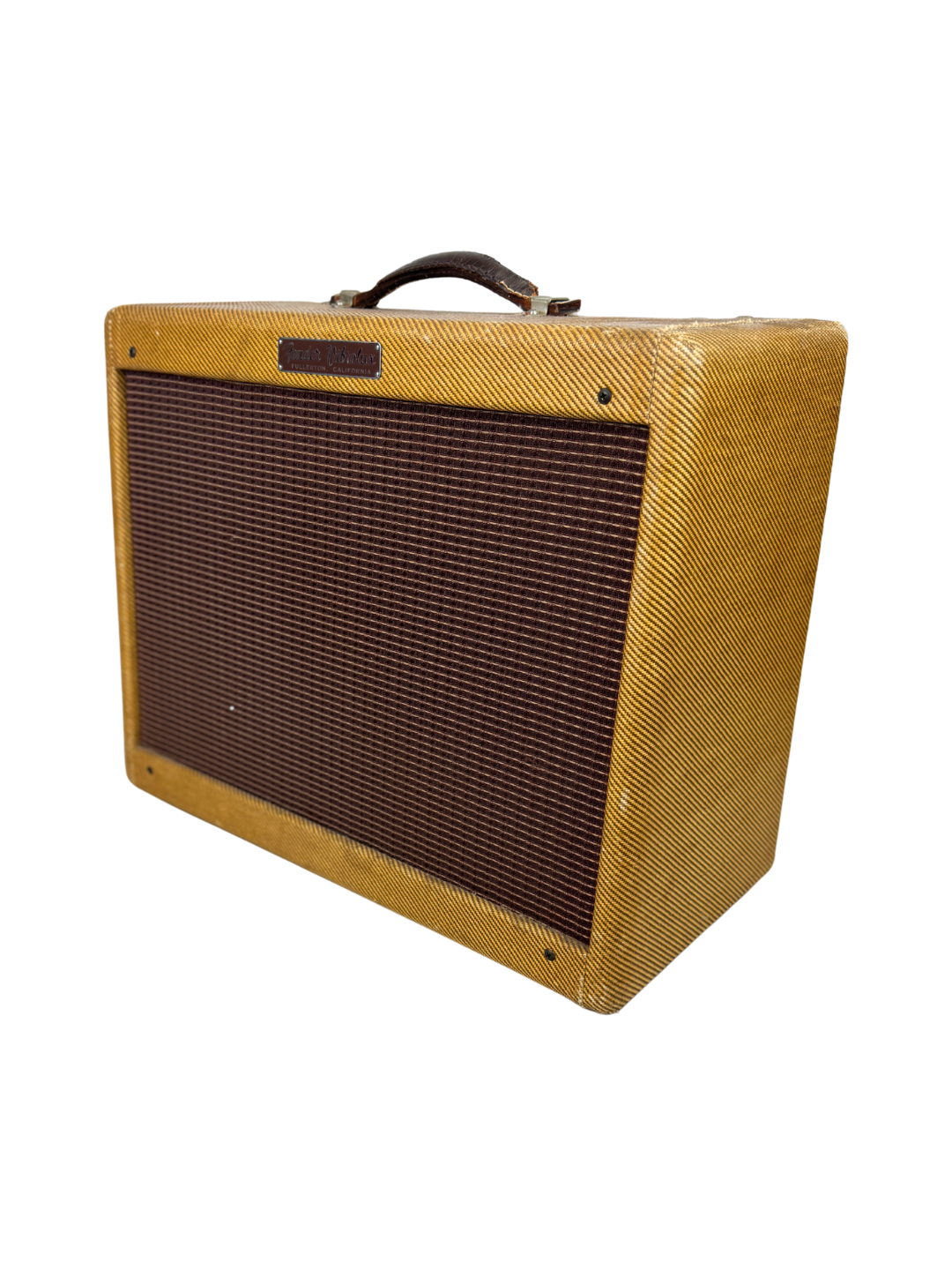 SOLD - Vintage Fender Vibrolux 5F11 Narrow Panel Tweed Combo - USA 1959