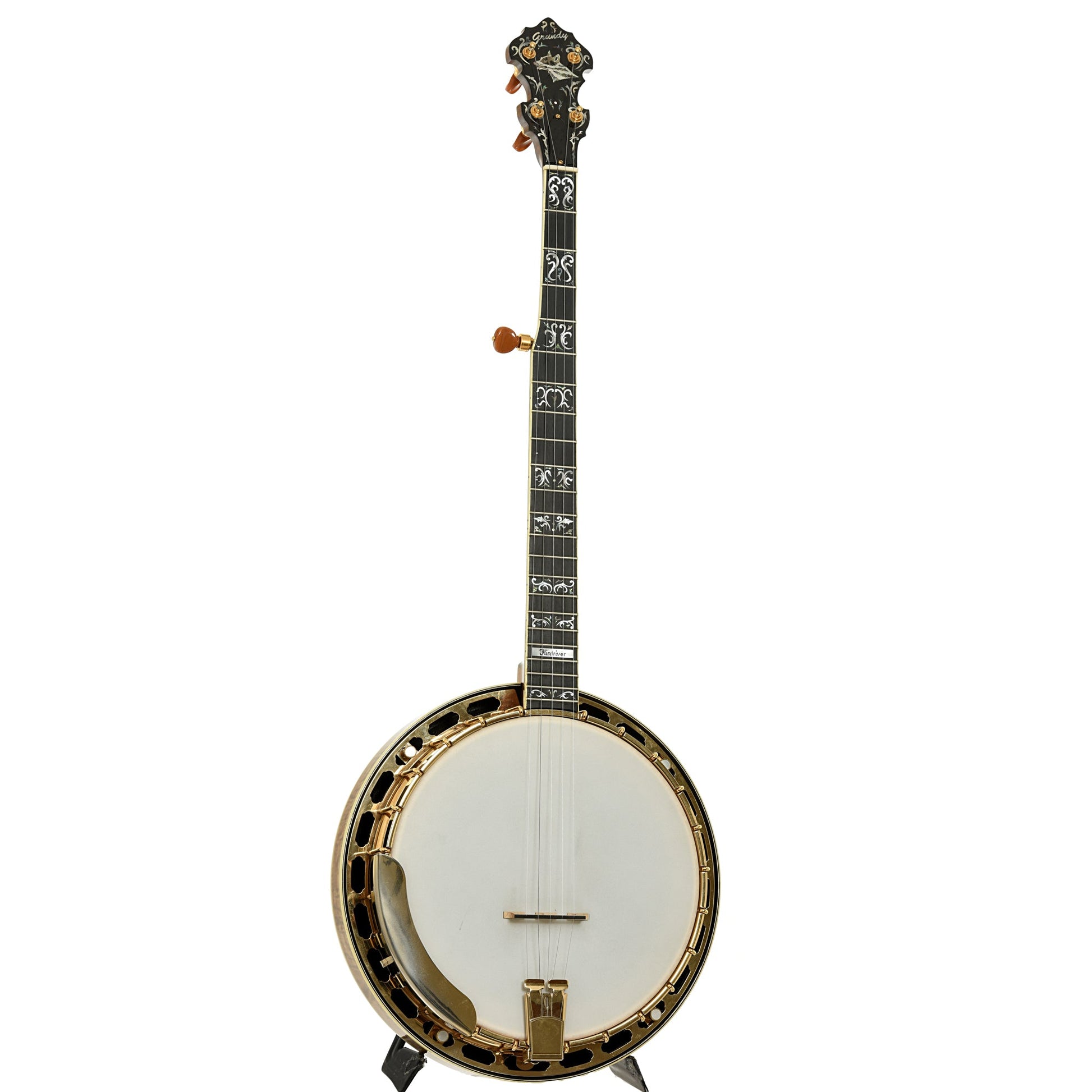 Grundy Flintriver "Blue Heeler" Custom Resonator Banjo (2010)