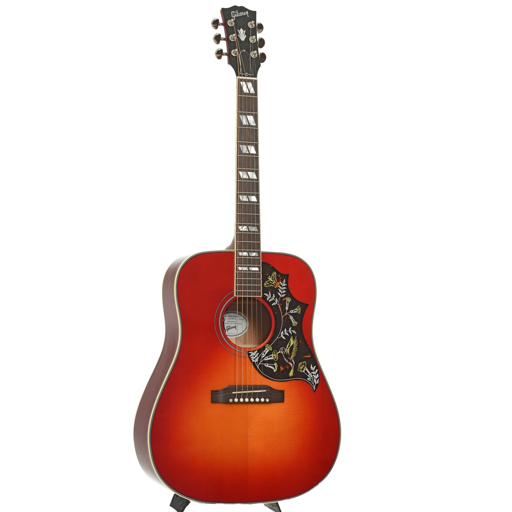 Gibson Hummingbird Standard Acoustic Guitar & Case, Vintage Cherry Sunburst (VTC Pickup)
