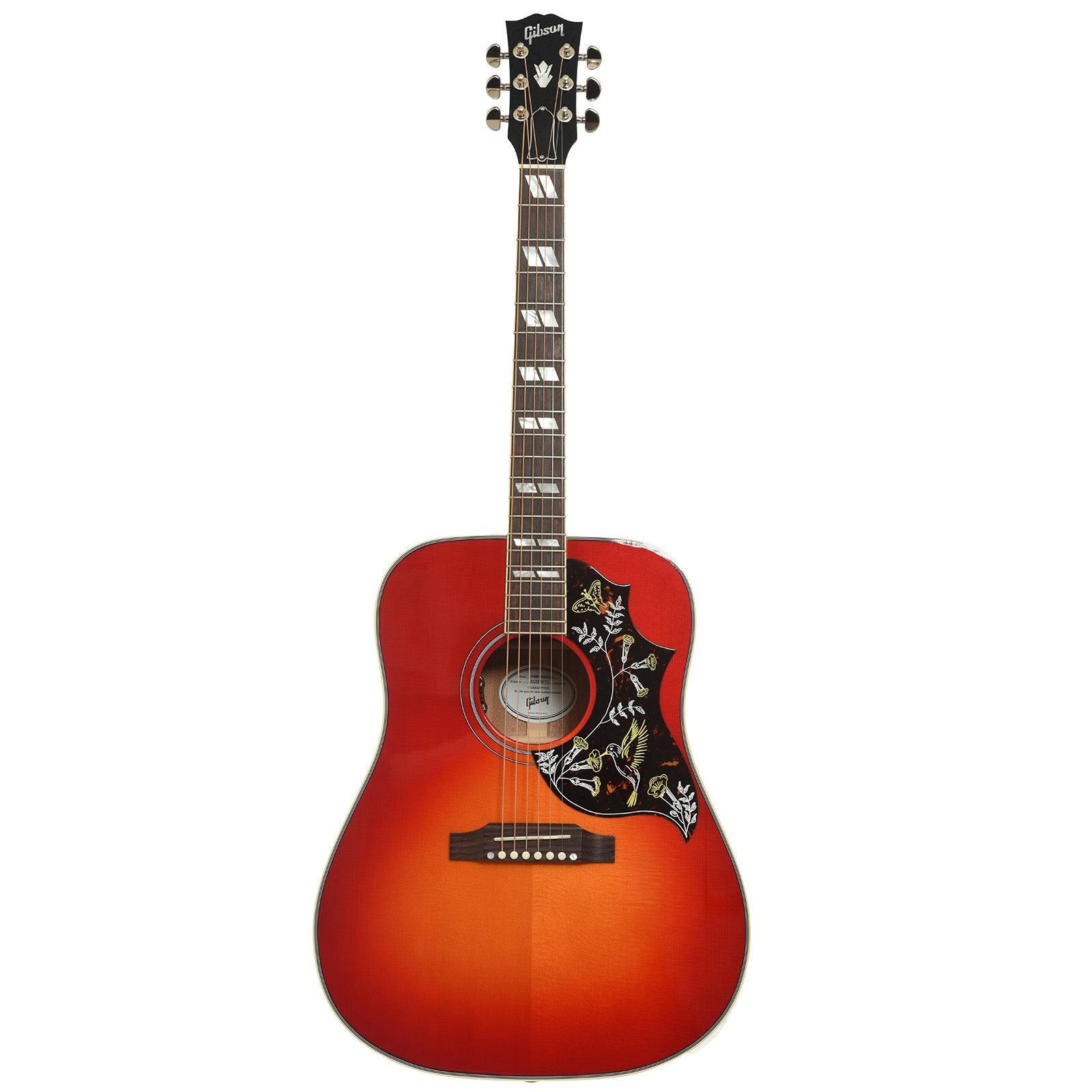 Gibson Hummingbird Standard Acoustic Guitar & Case, Vintage Cherry Sunburst (VTC Pickup)