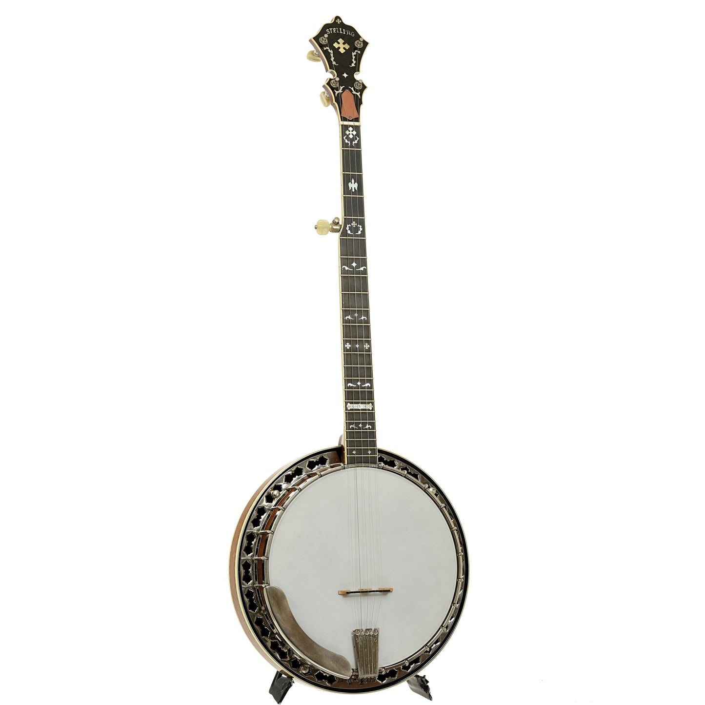Stelling Golden Cross Walnut Resonator Banjo (1981)