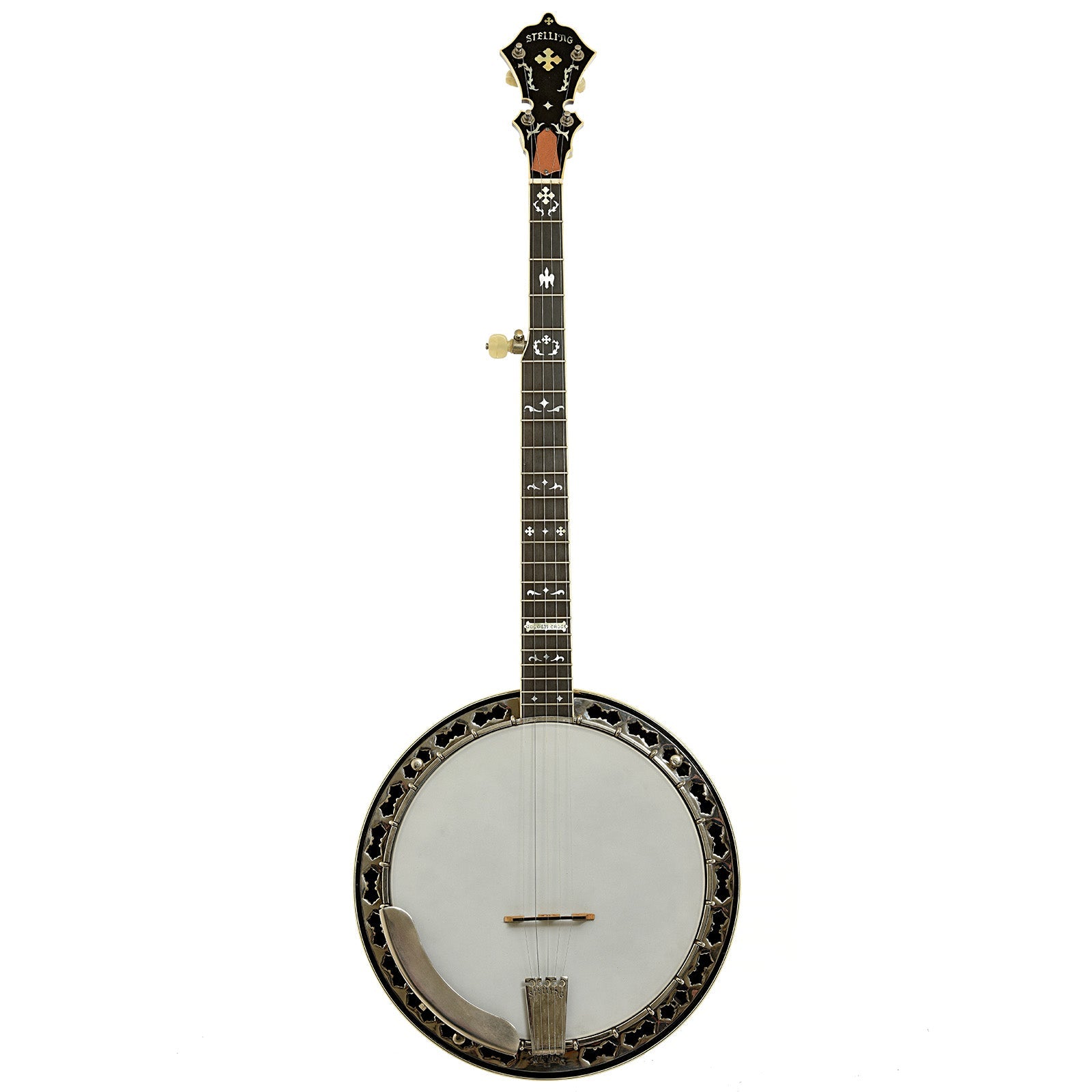Stelling Golden Cross Walnut Resonator Banjo (1981)