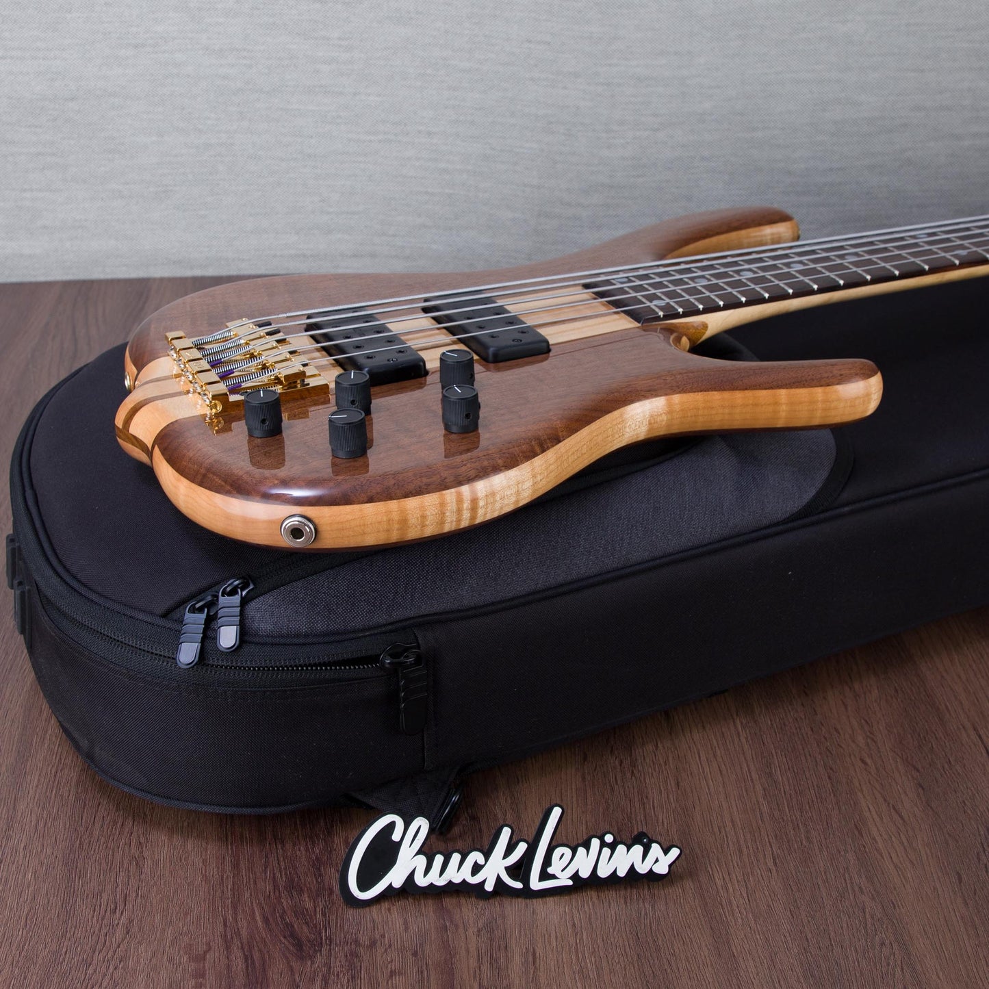 Ken Smith BSR-5TNE-FW Black Tiger Elite 5-String Electric Bass Guitar - Figured Walnut - #5TNE706626