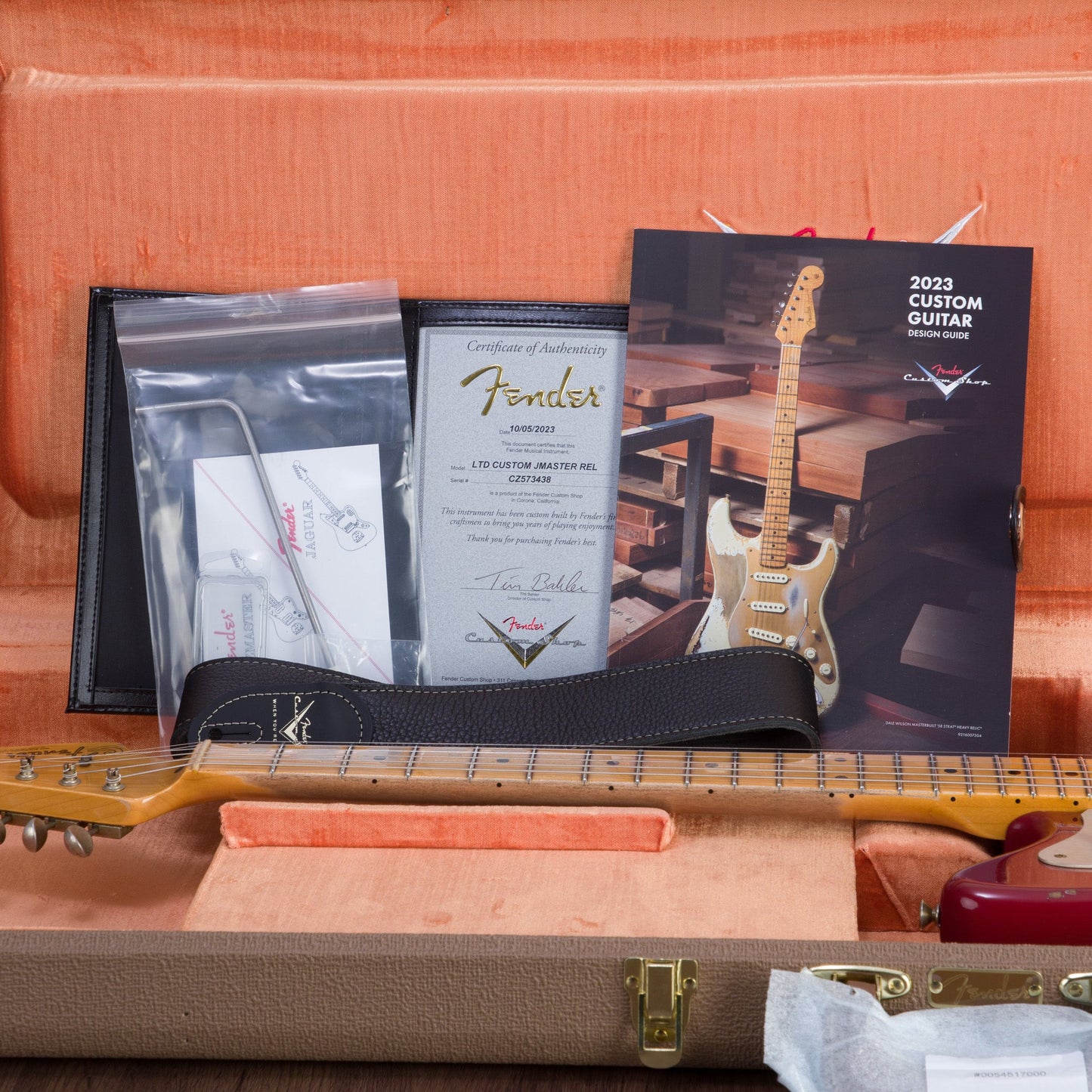 Fender Custom Shop Limited Edition Jazzmaster Relic - Cimarron Red