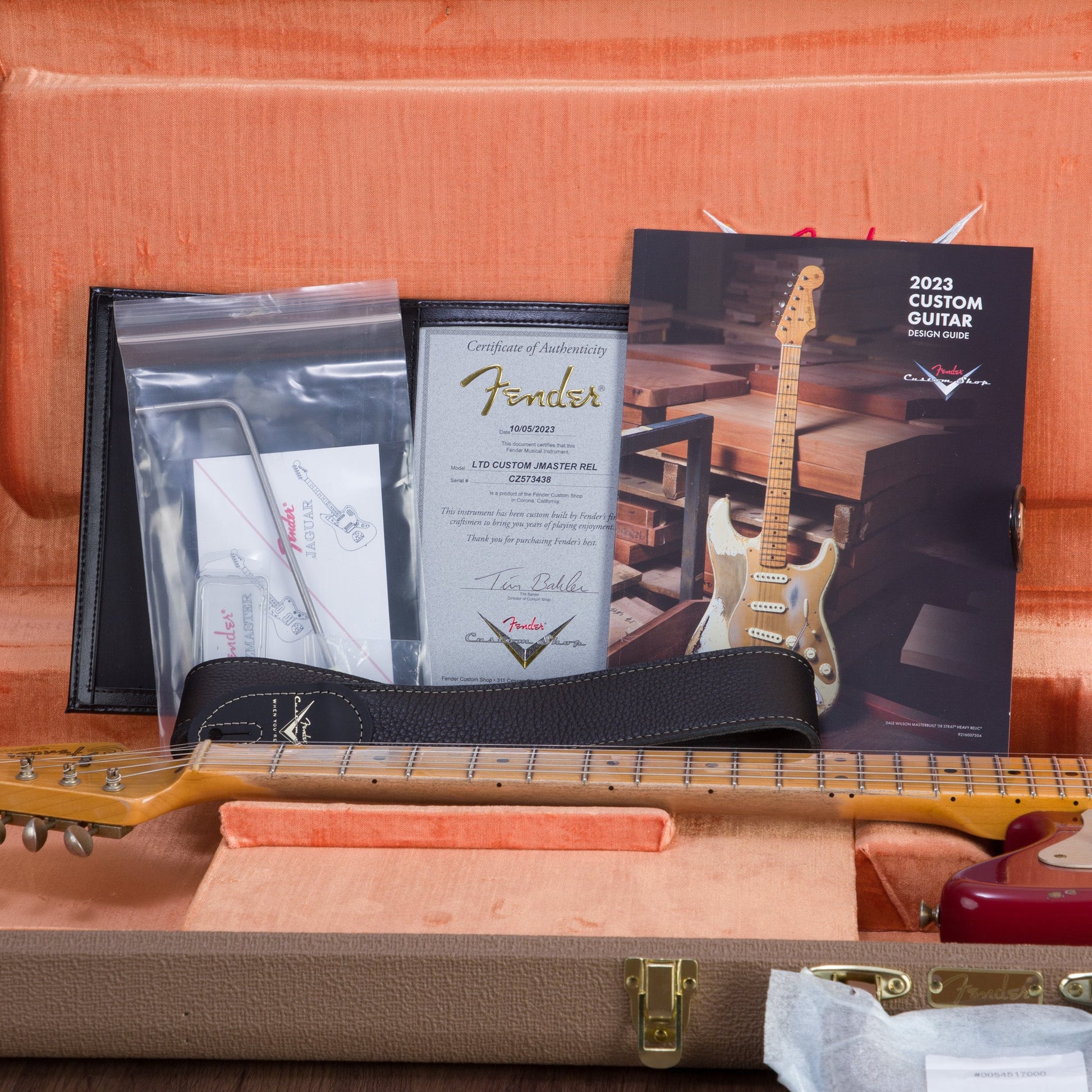 Fender Custom Shop Limited Edition Jazzmaster Relic - Cimarron Red