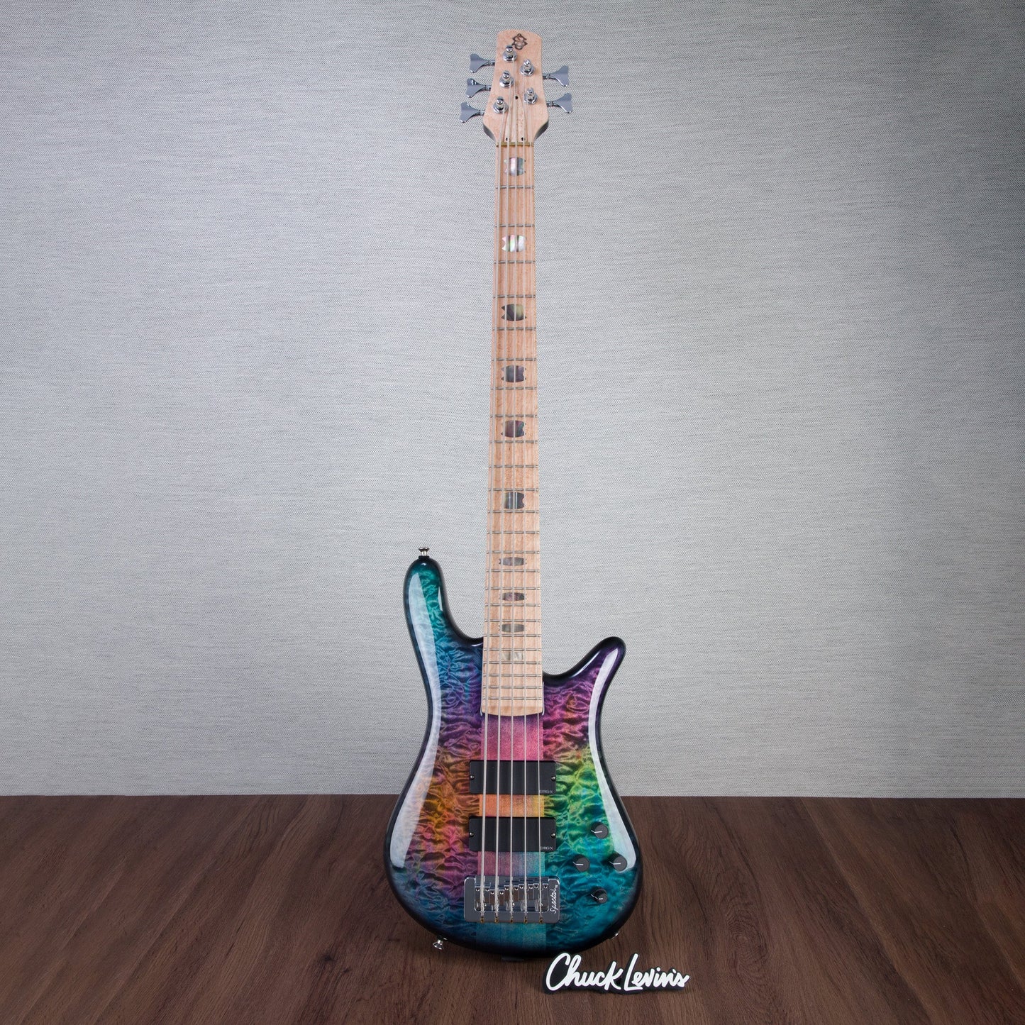 Spector USA NAMM NS-5 Electric Bass Guitar - Oil Slick