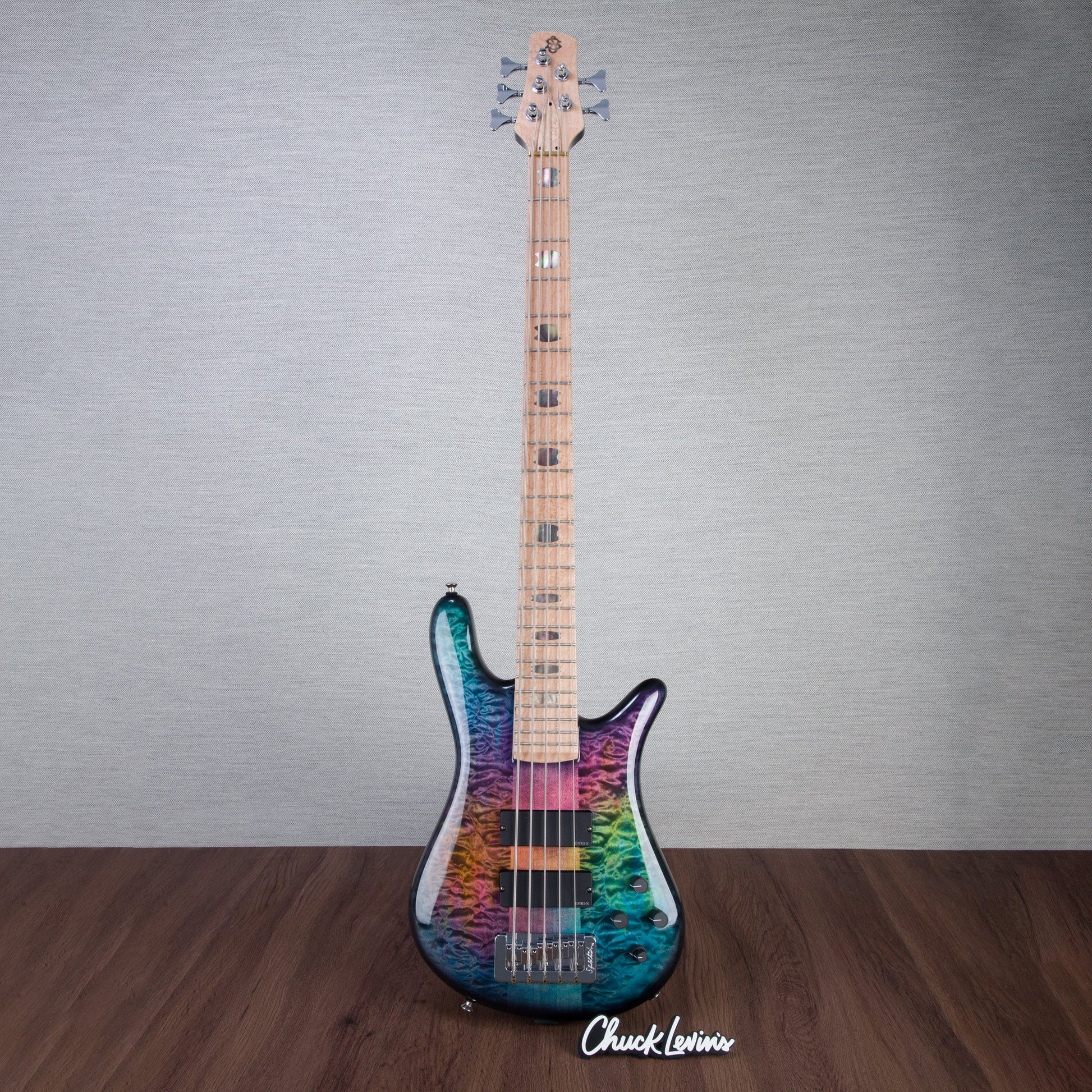 Spector USA NAMM NS-5 Electric Bass Guitar - Oil Slick