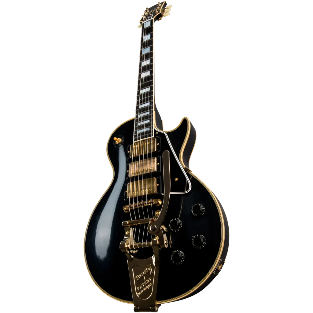Gibson Custom 1957 Les Paul Custom Reissue 3-Pickup Bigsby VOS, Ebony