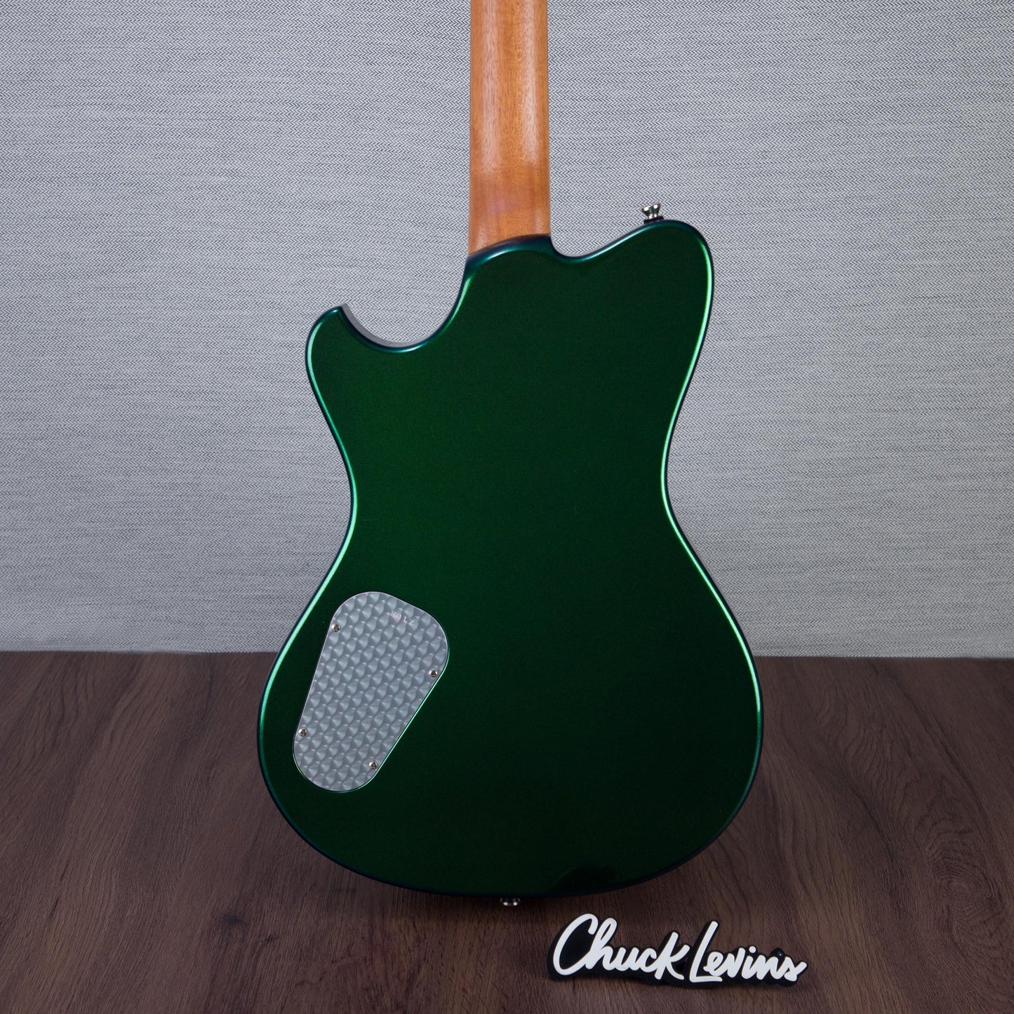 Powers Electric A-Type Electric Guitar - Chroma Algae - #B017