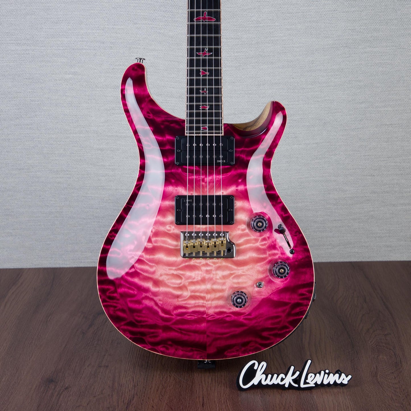 PRS Private Stock Custom 24 Piezo Electric Guitar - Raspberry Glow - #250415609