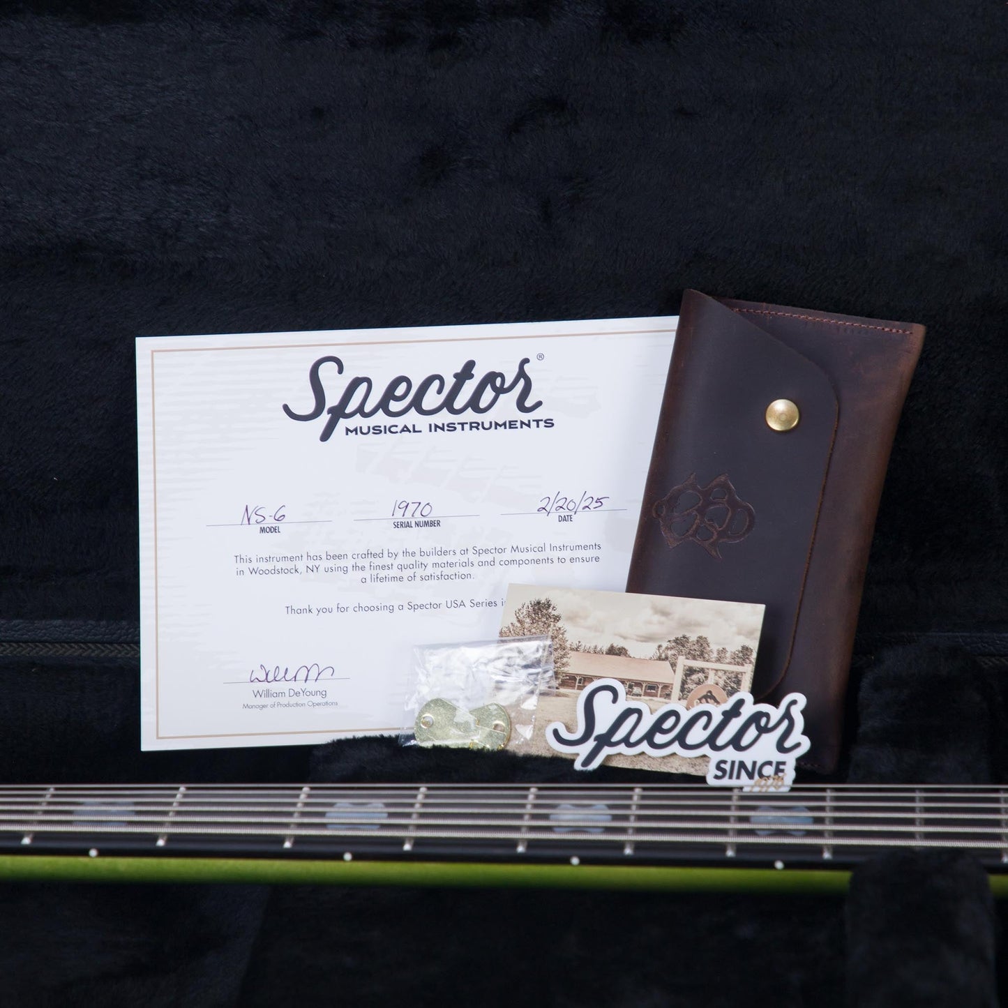 Spector USA NS-6 6-String Electric Bass Guitar - Alien Glow - CHUCKSCLUSIVE - #1970