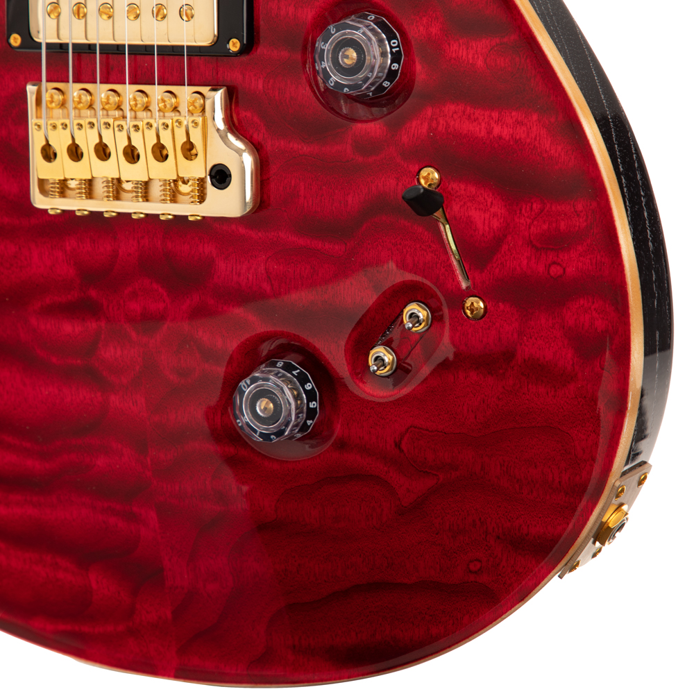 PRS Private Stock Custom 24-08 Electric Guitar - Red/Gold